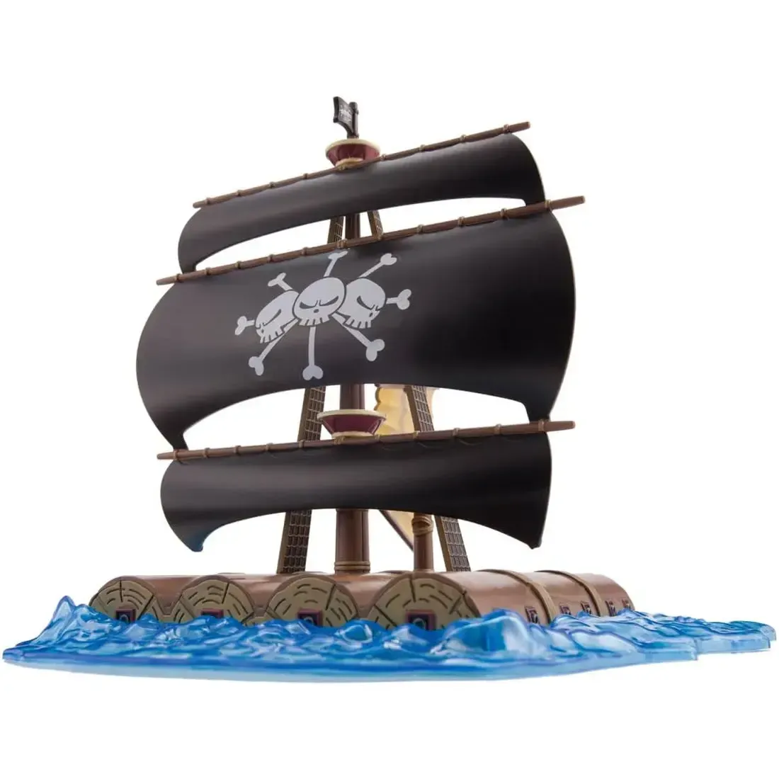 One Piece - Blackbeard [Marshall D. Teach] Raft Pirate Ship Figure Model Kit - Bandai Spirits - Grand Ship Collection Series - Image 5