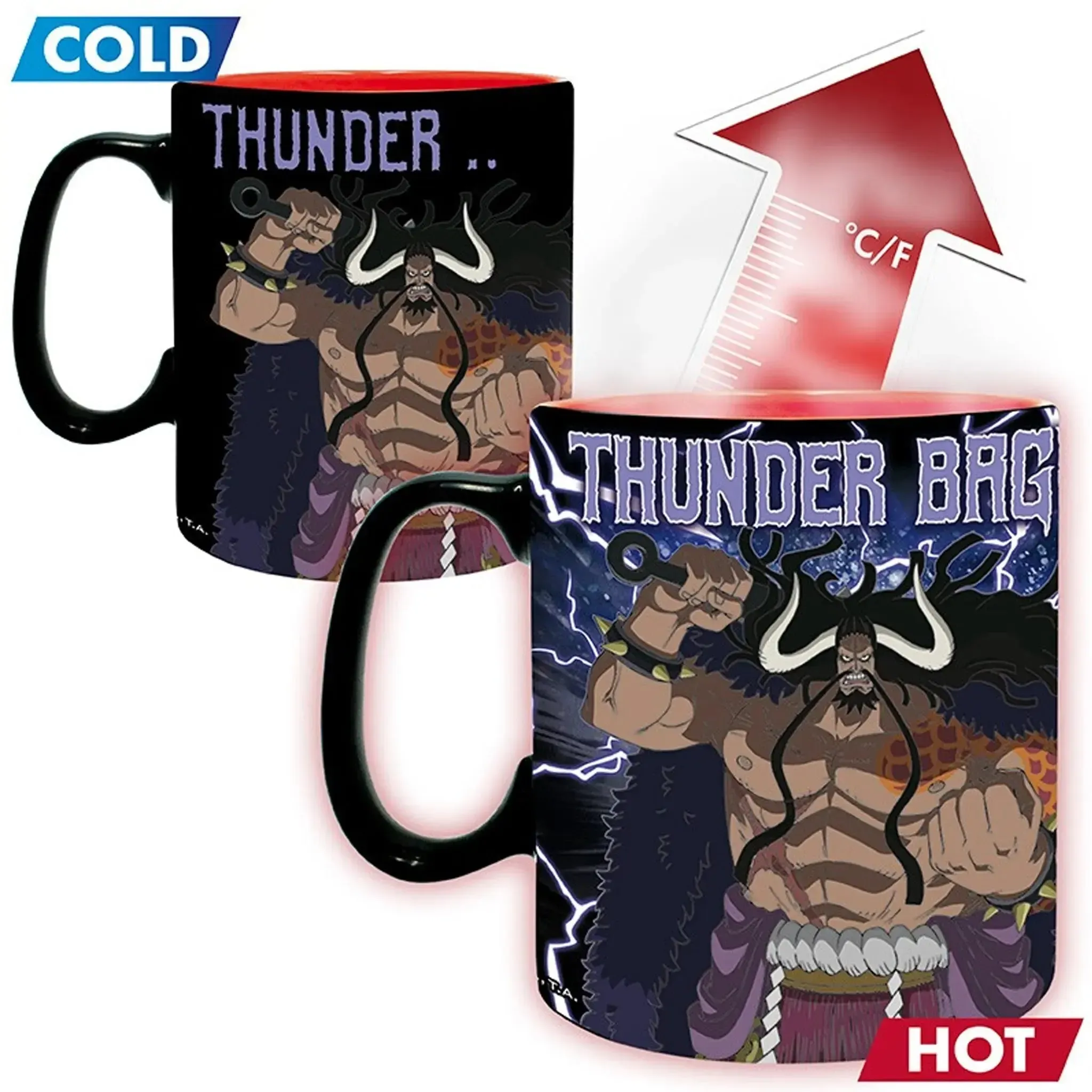 One Piece - Luffy vs. Kaido Magic Heat-Change Mug (Ceramic, 16 oz.) - ABYstyle - Image 3