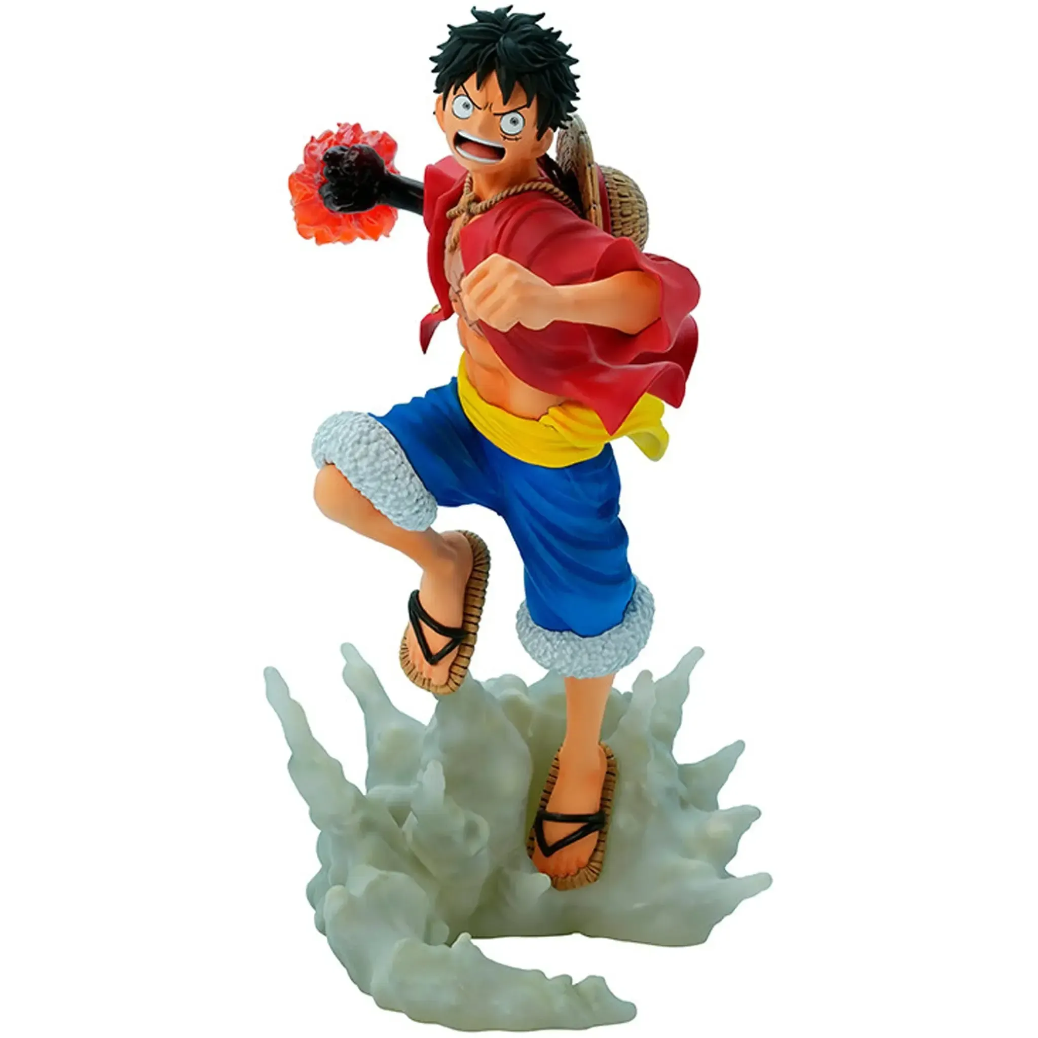One Piece - Monkey D. Luffy Figure (7.5", PVC) - ABYstyle - Super Figure Collection (SFC #79) - Image 2