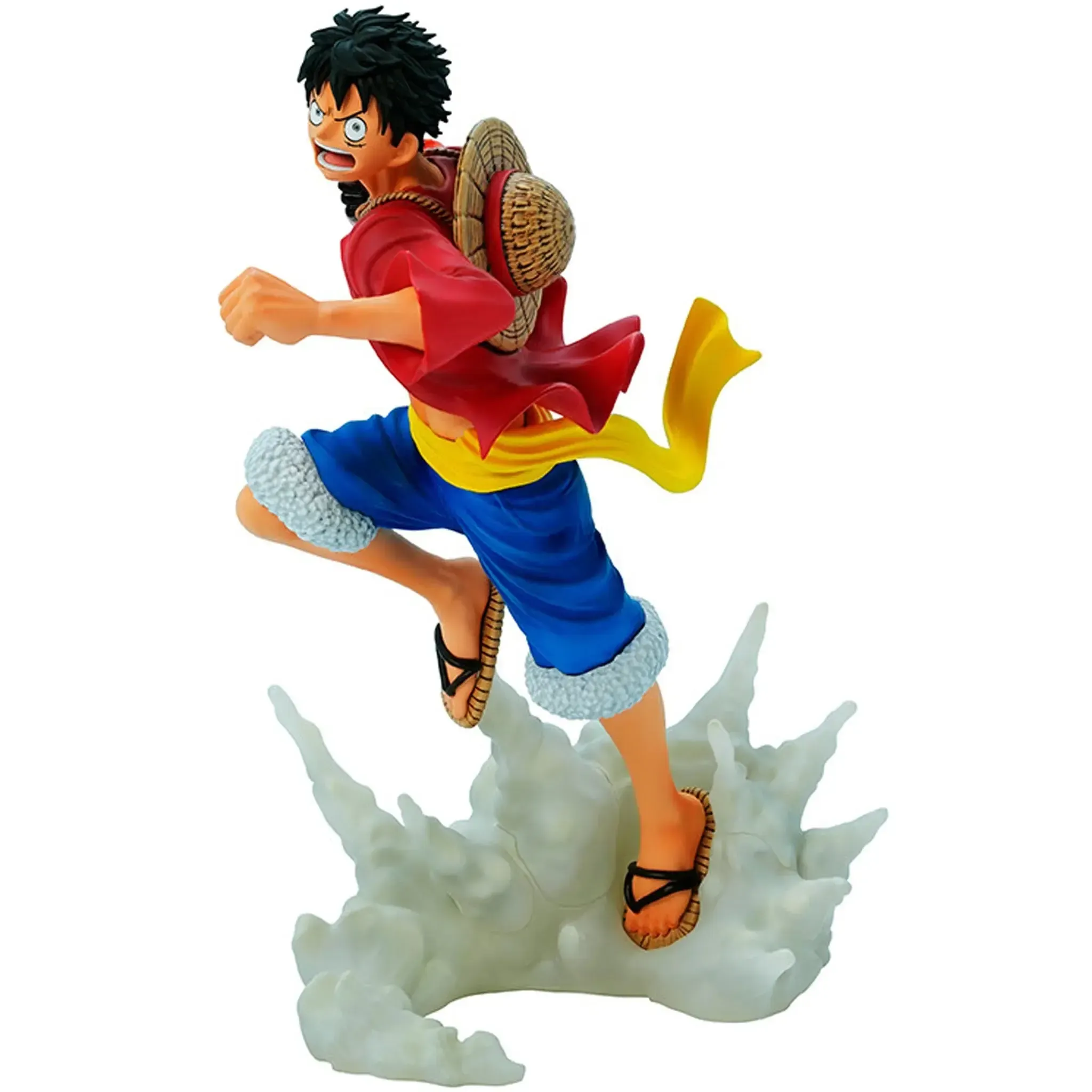 One Piece - Monkey D. Luffy Figure (7.5", PVC) - ABYstyle - Super Figure Collection (SFC #79) - Image 3