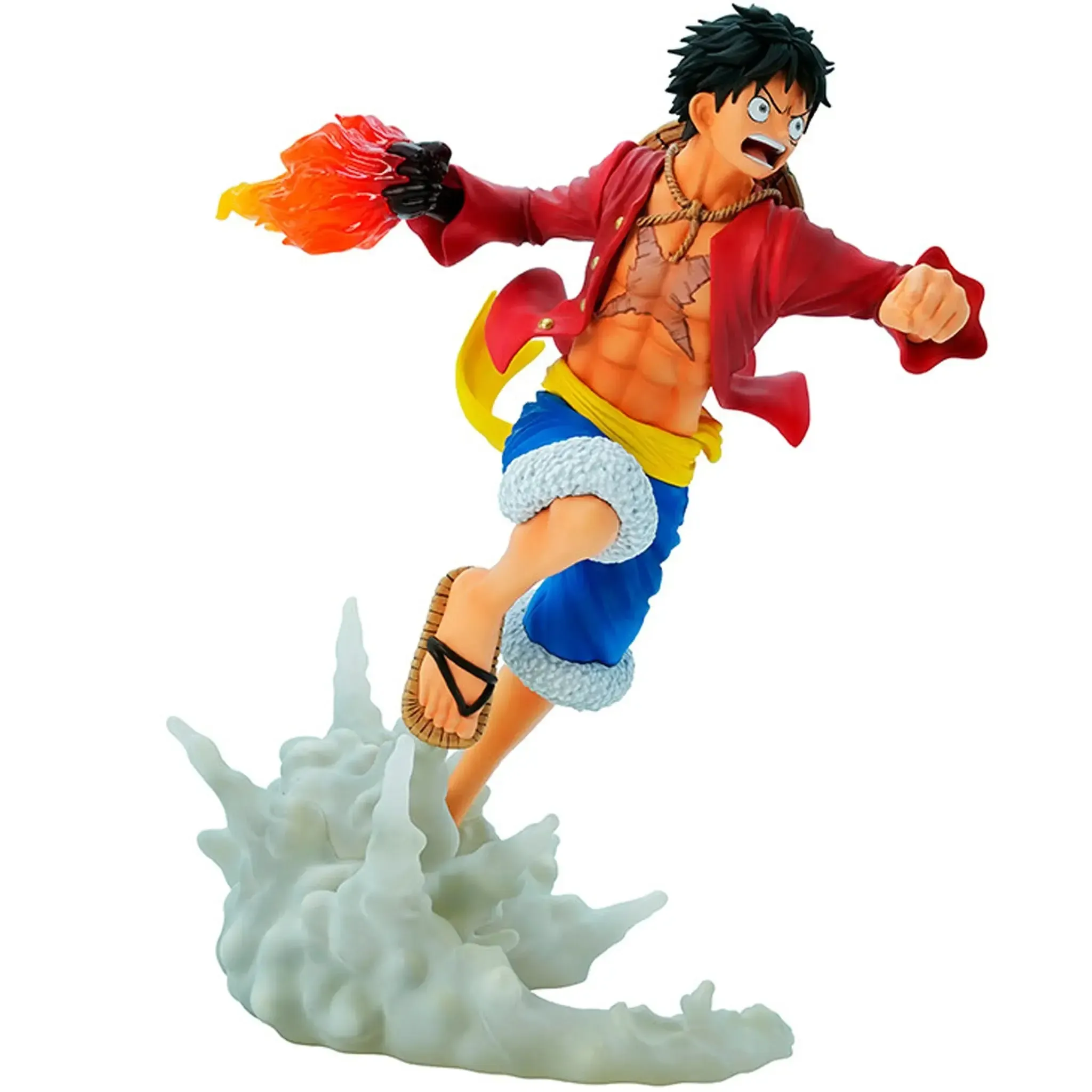 One Piece - Monkey D. Luffy Figure (7.5", PVC) - ABYstyle - Super Figure Collection (SFC #79) - Image 4