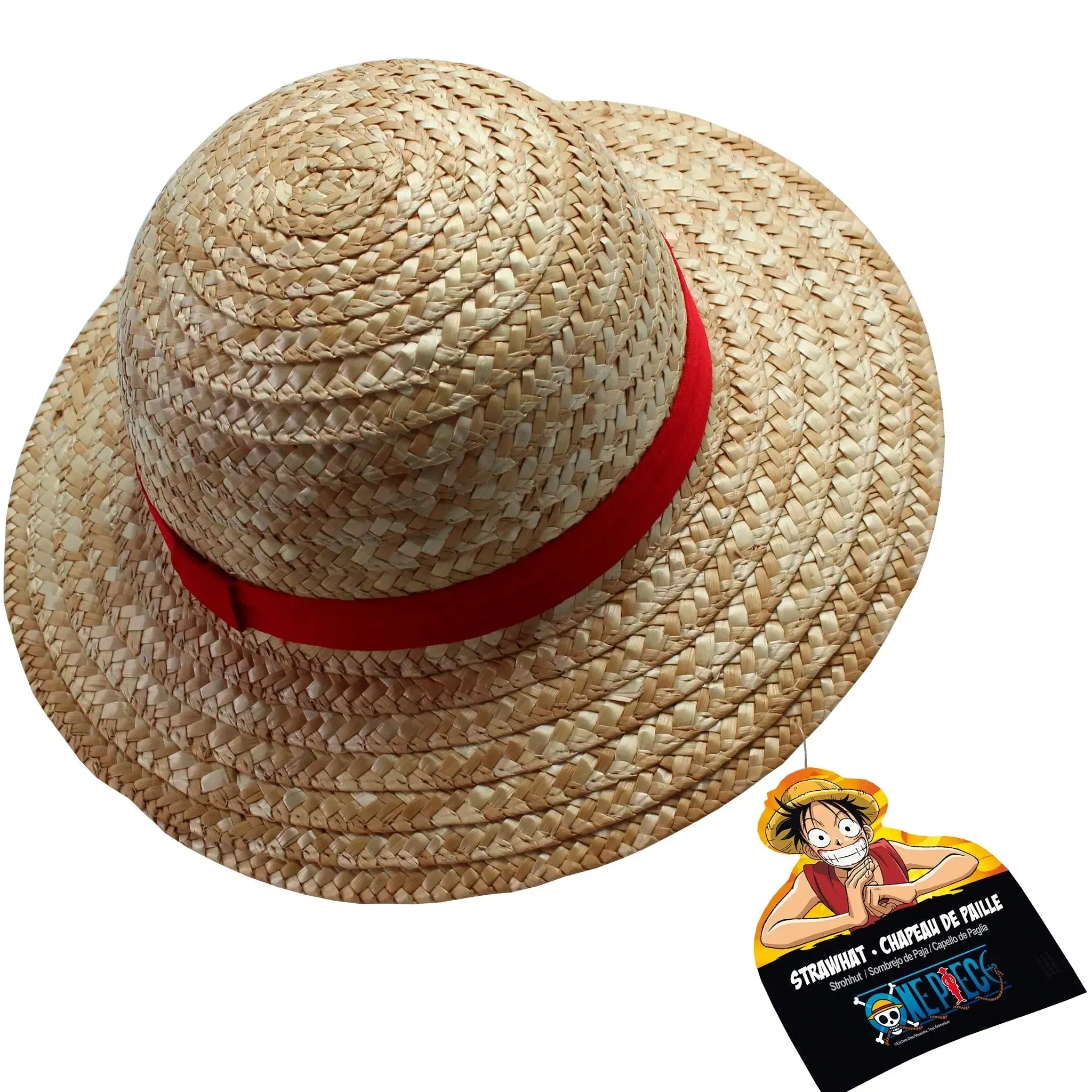 One Piece - Monkey D. Luffy Straw Hat Cosplay Replica (Adult Size) - ABYstyle