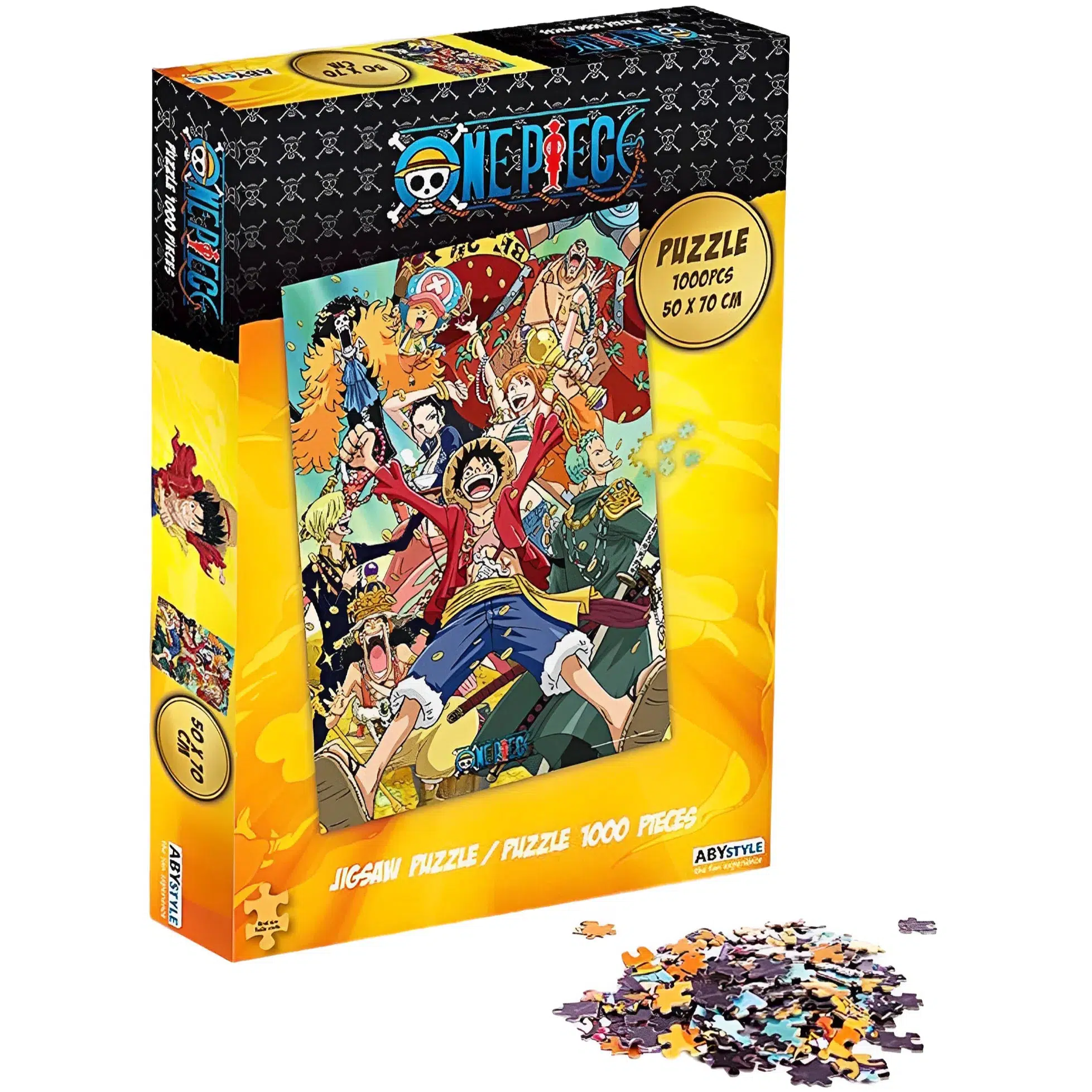 One Piece - Straw Hat Crew Jigsaw Puzzle (1000 Pieces) - ABYstyle - Image 3