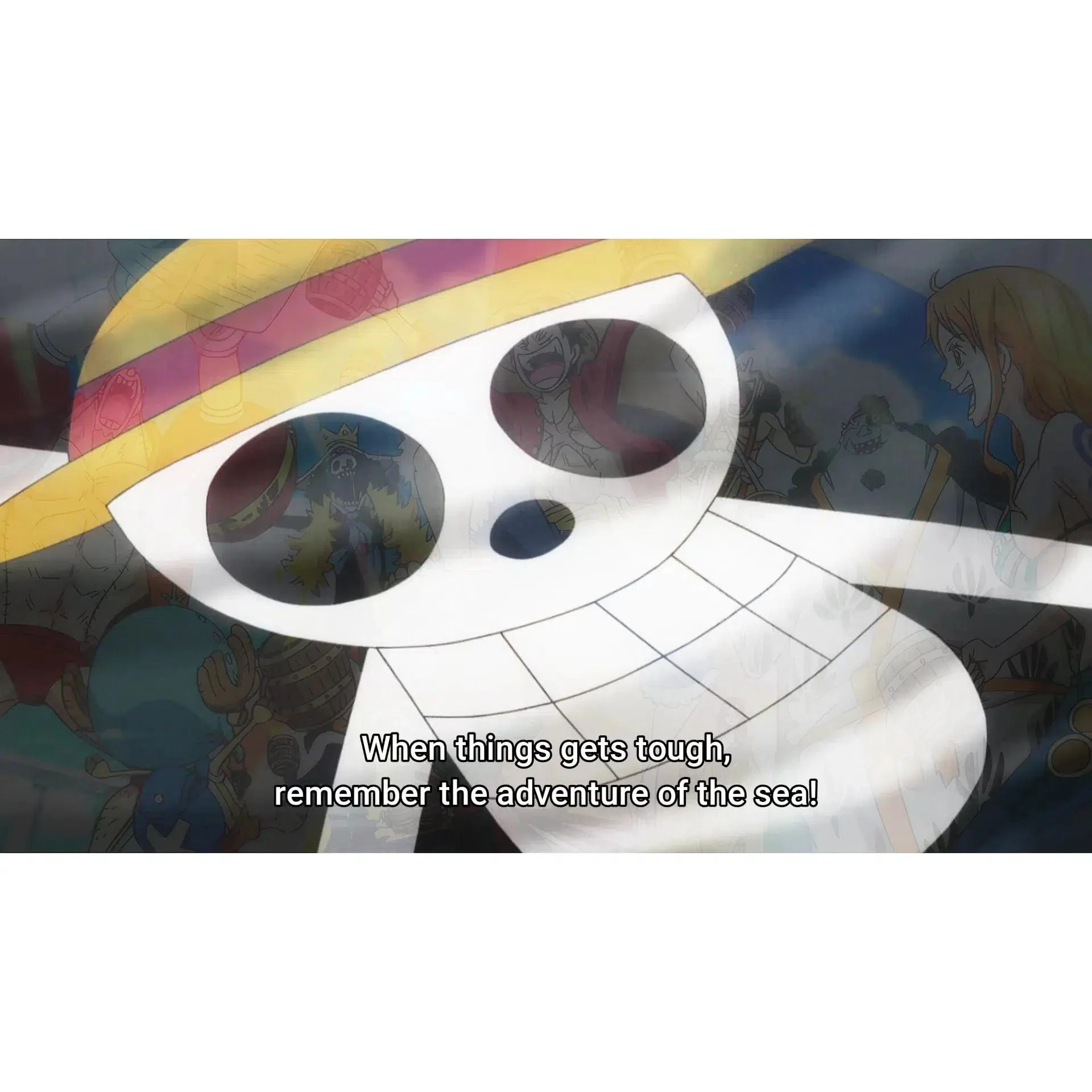 One Piece - The Straw Hat Pirates Flag (43"x31.5") - Great Eastern Entertainment - (Luffy's Jolly Roger) - Image 3
