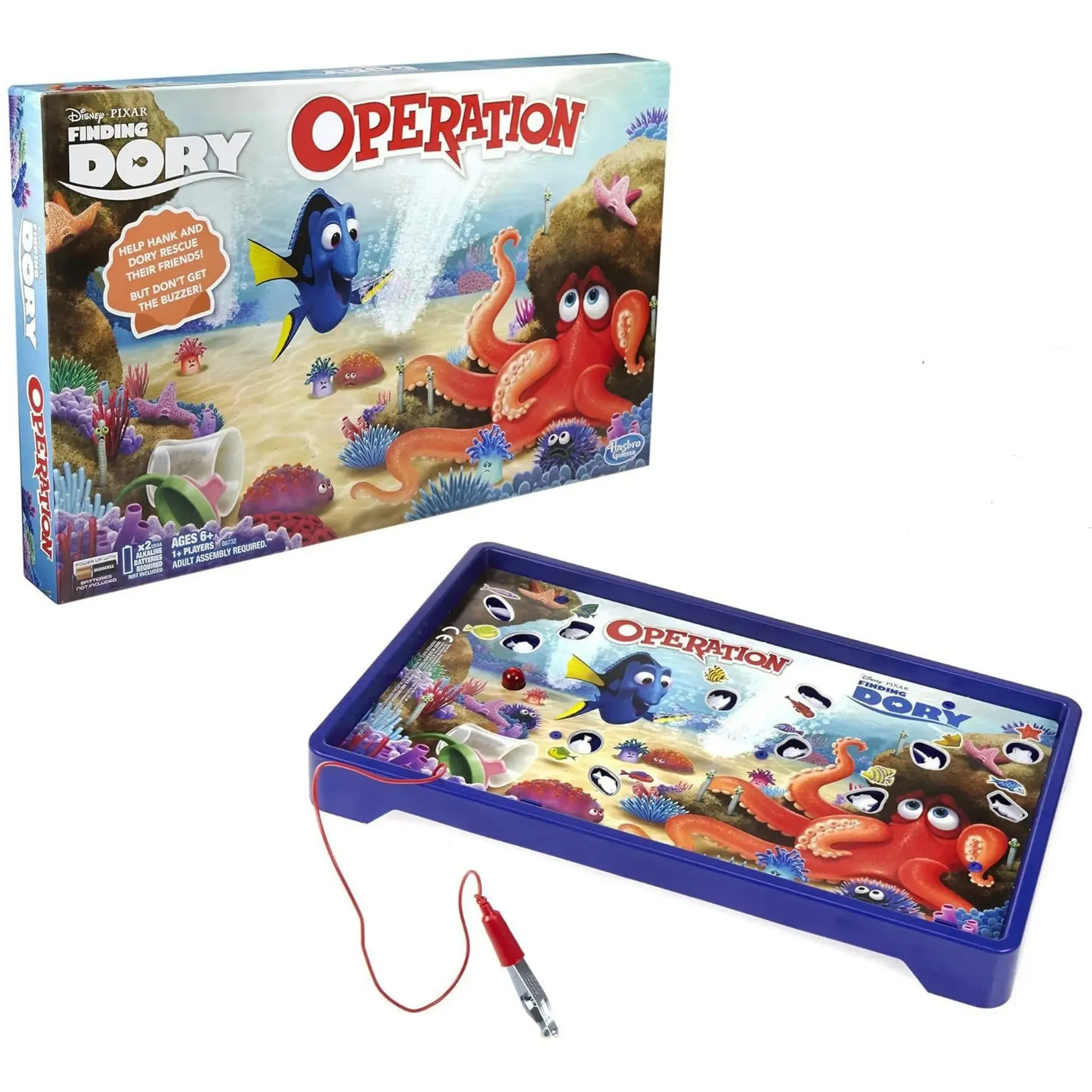 Operation Game: Disney/Pixar Finding Dory Edition - Operation Dexterity Board Game for Family and Children (1+ Players, Ages 6+) - Hasbro Gaming - Image 4