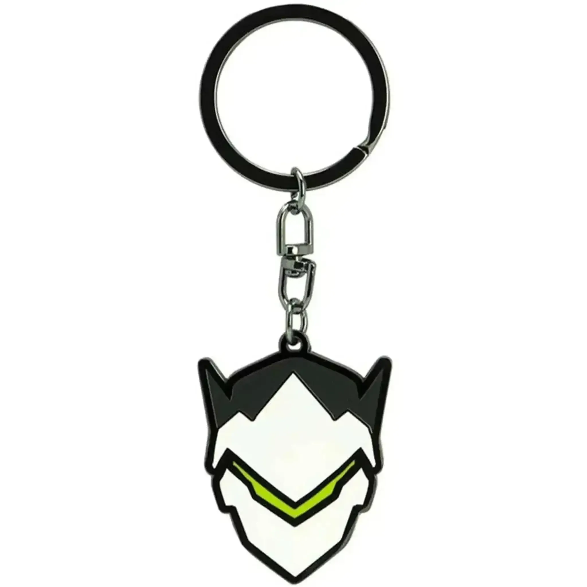 Overwatch - Genji Head Keychain (Metal) - ABYstyle