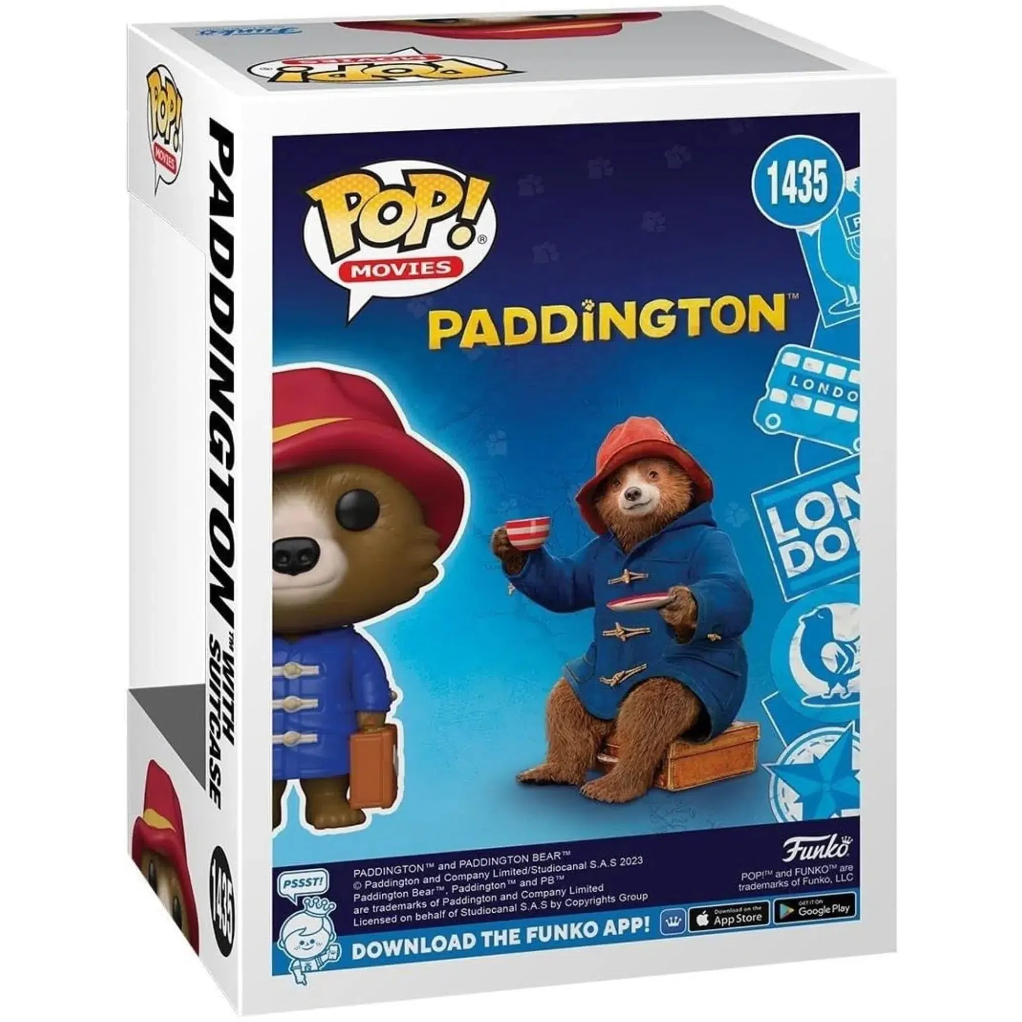 Paddington with Suitcase Figure - Funko - Pop! Movies Series (1435) - Image 3