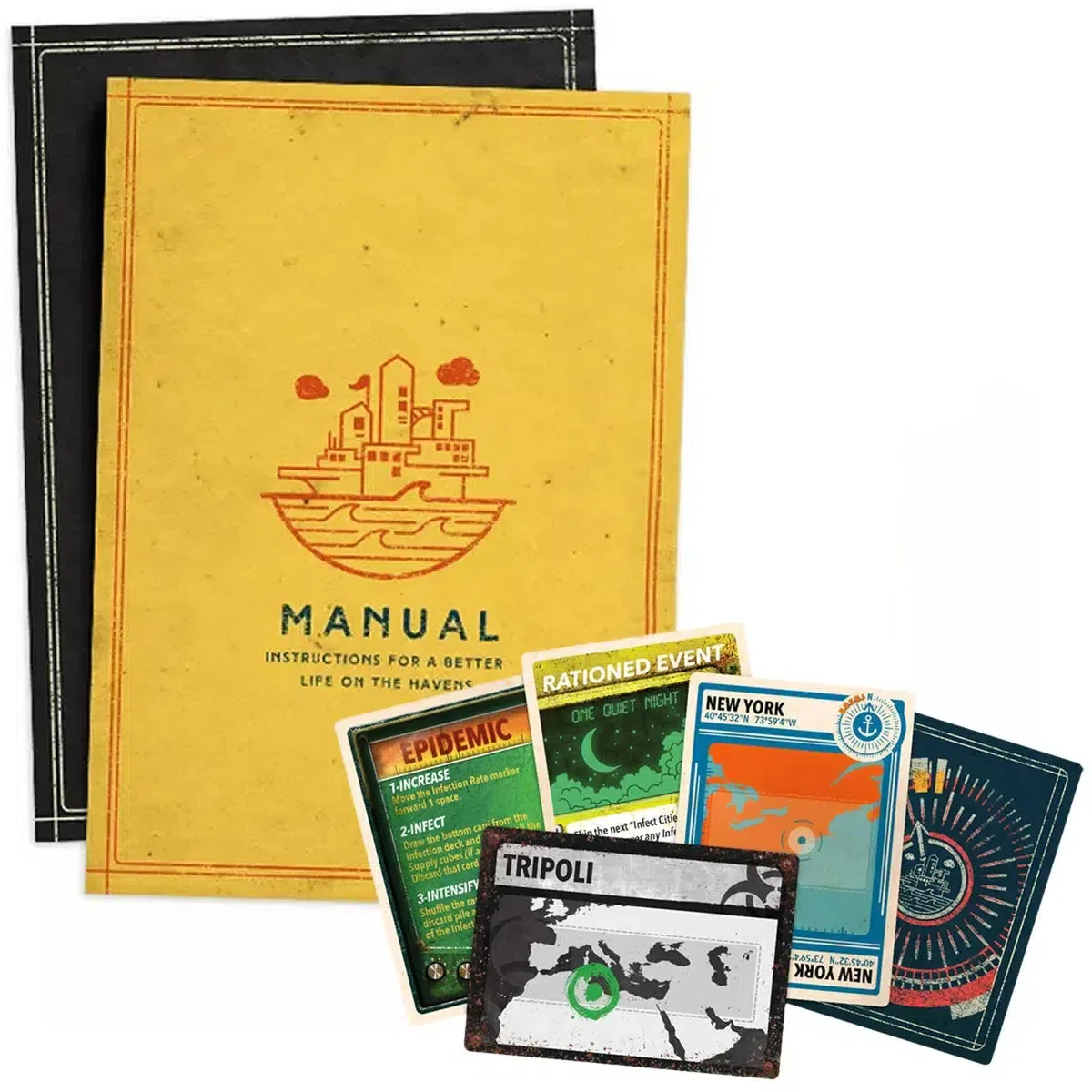 Pandemic: Legacy Season 2 (Yellow Edition) - Cooperative Post-Apocalyptic Board Game for Family, and Adults (2-4 Players, Ages 14+) - Z-Man Games - Image 5