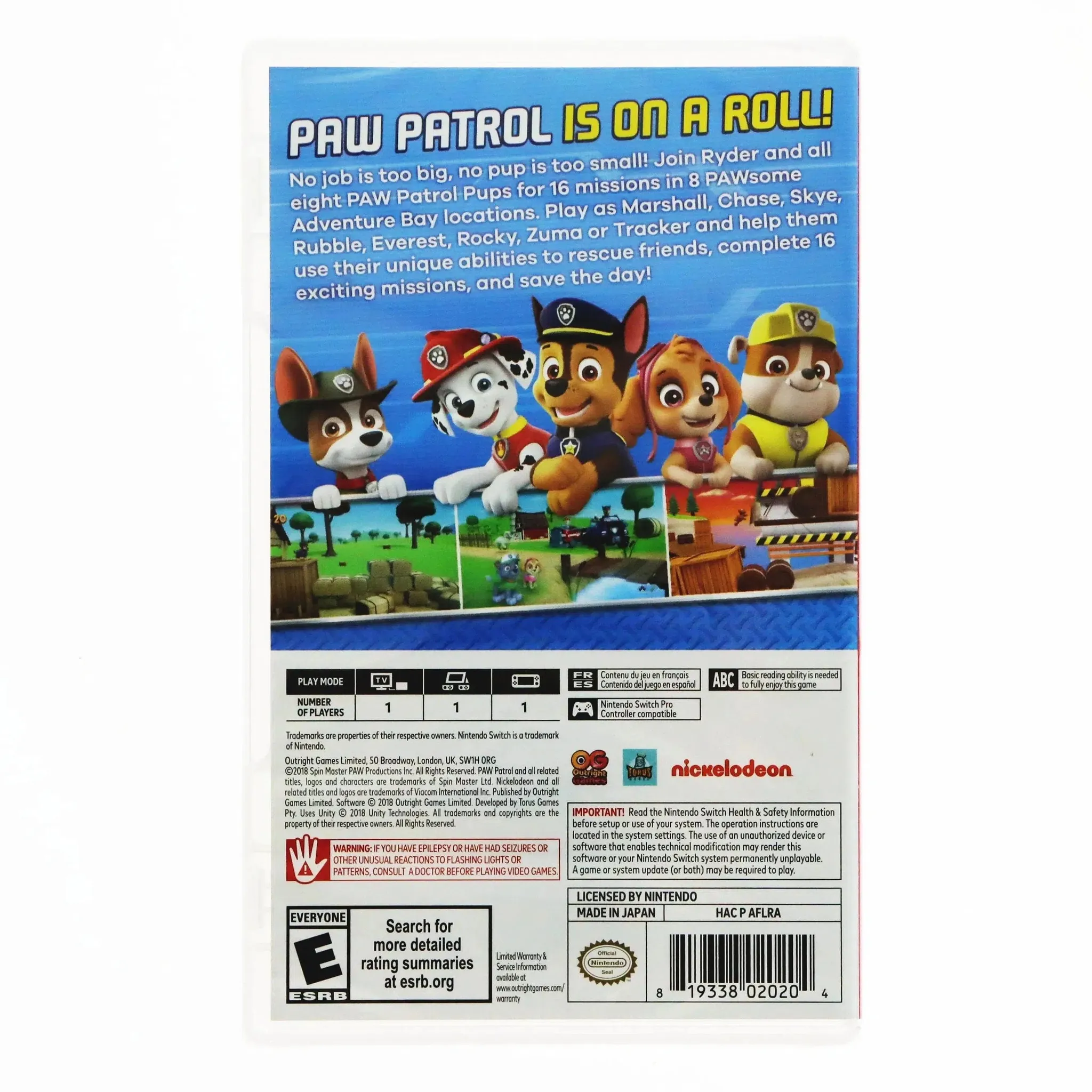 Paw Patrol: On A Roll! - Nintendo Switch - Image 3
