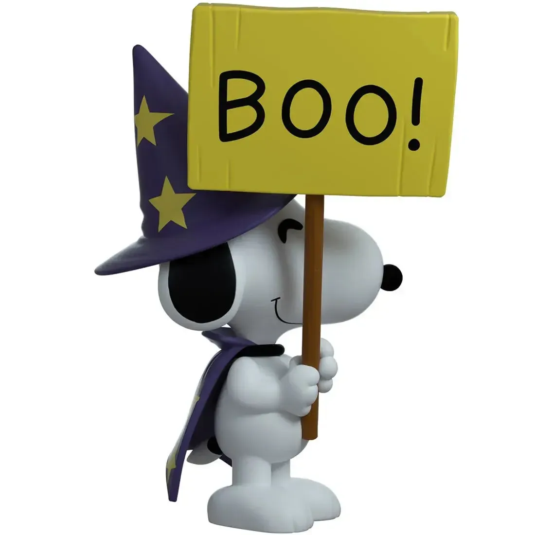 Peanuts - Halloween Costume Snoopy holding "Boo!" Sign Figure (5") - Youtooz - Image 7