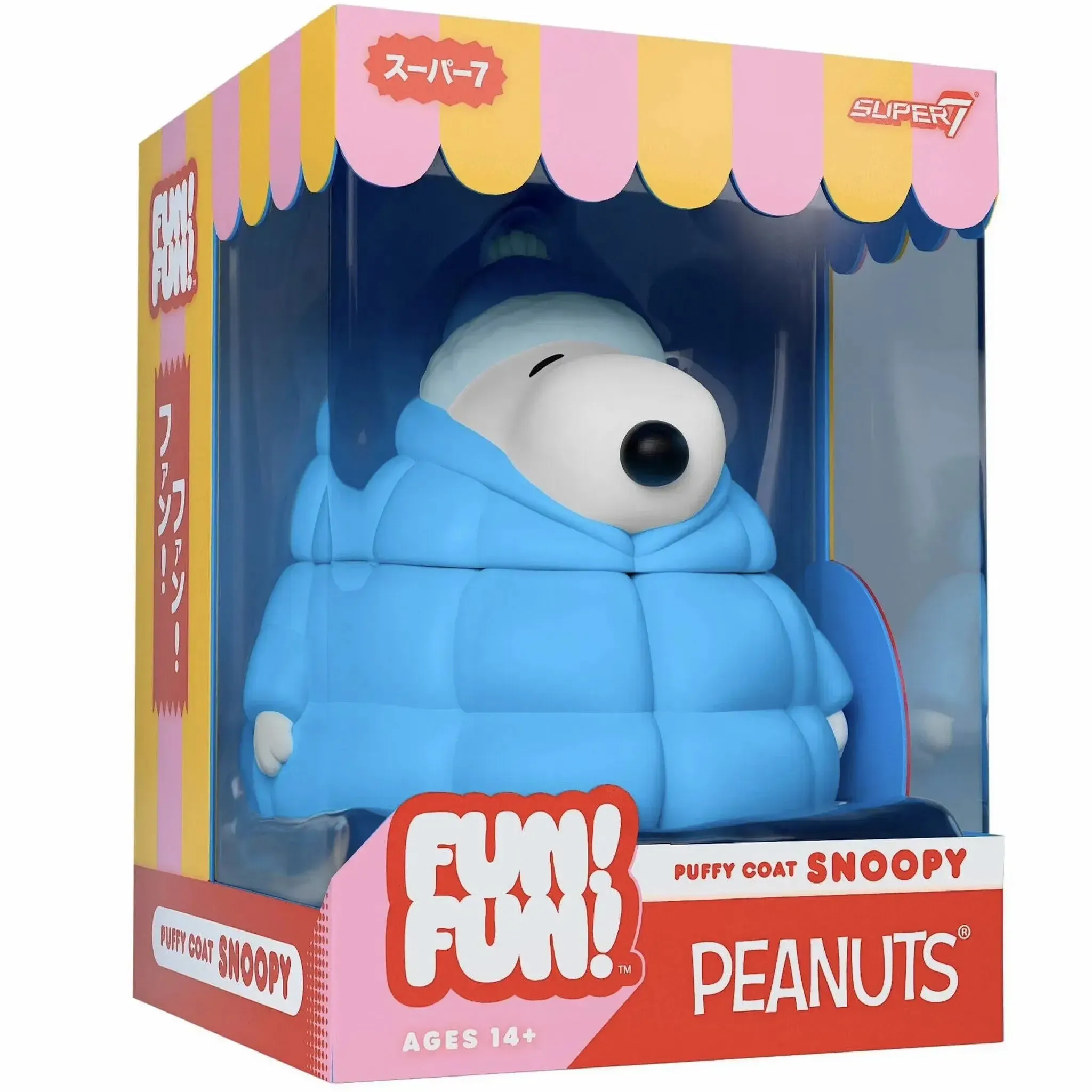 Peanuts - Puffy Coat Snoopy Action Figure (5") - Super7 - Fun! Fun! Series - (2024)