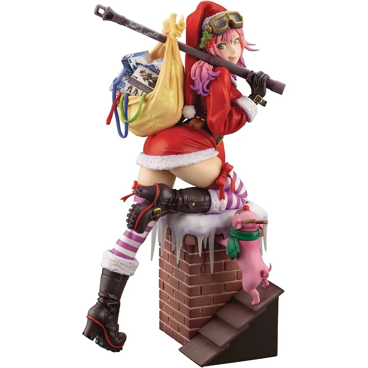 Plastic Angels [Christmas] - ANJE Come Down The Chimney Figure Statue - Kotobukiya - Bishoujo Series