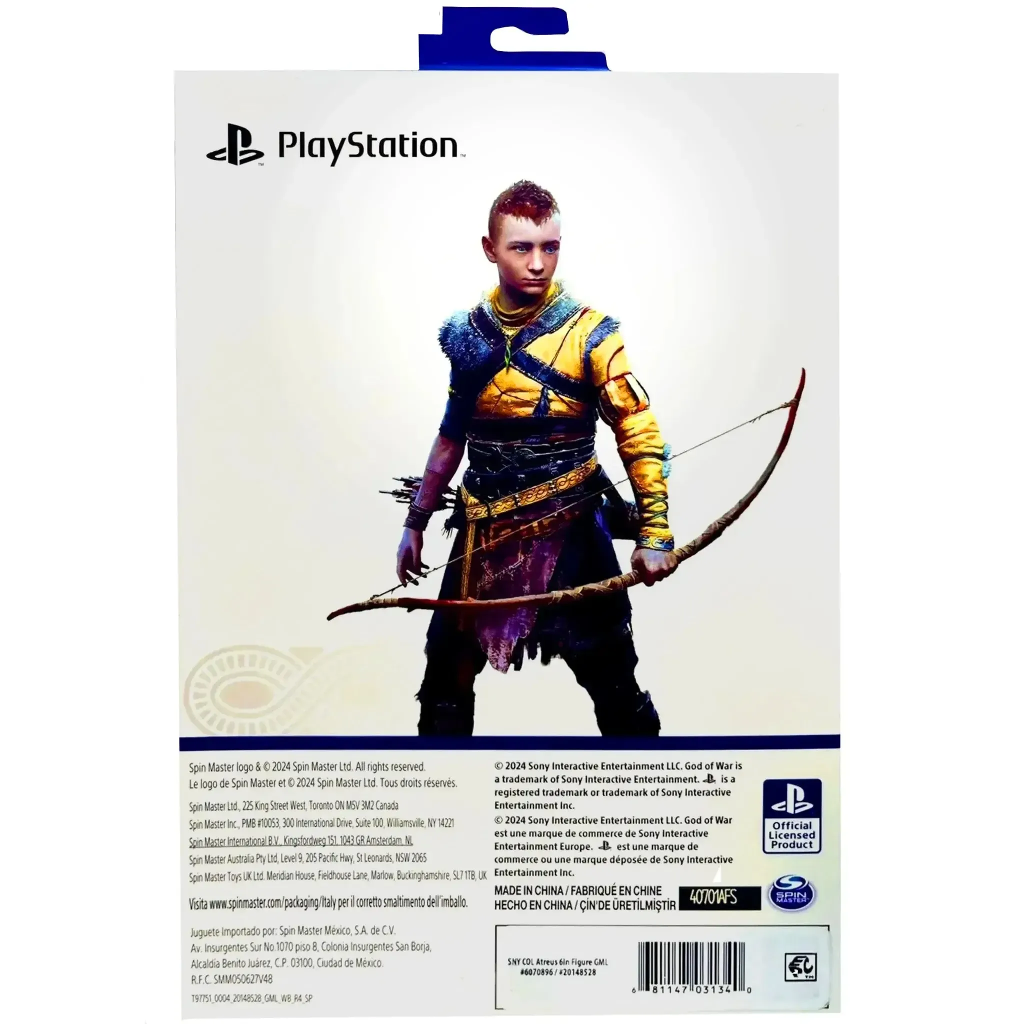 PlayStation [God of War Ragnarök] - Atreus Action Figure (6") - Spin Master - The Shapes Collection - (2024) - Image 3