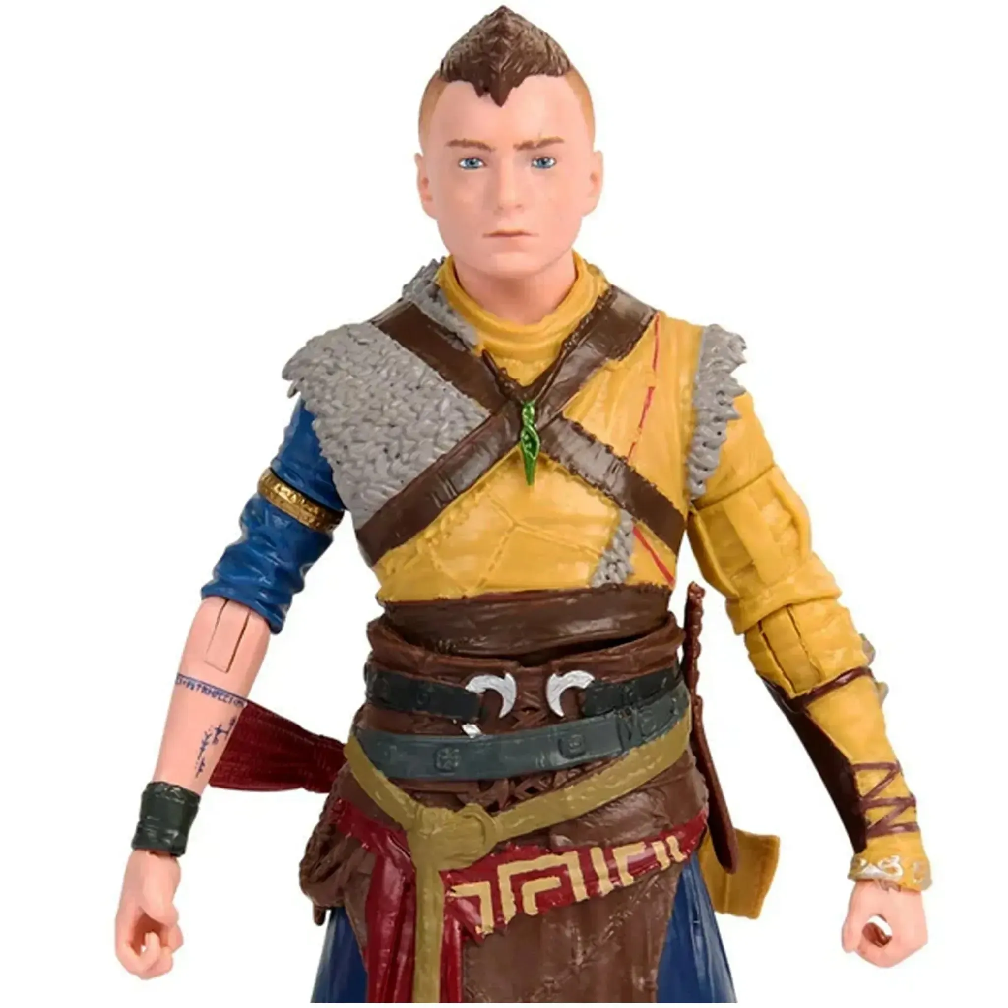 PlayStation [God of War Ragnarök] - Atreus Action Figure (6") - Spin Master - The Shapes Collection - (2024) - Image 6