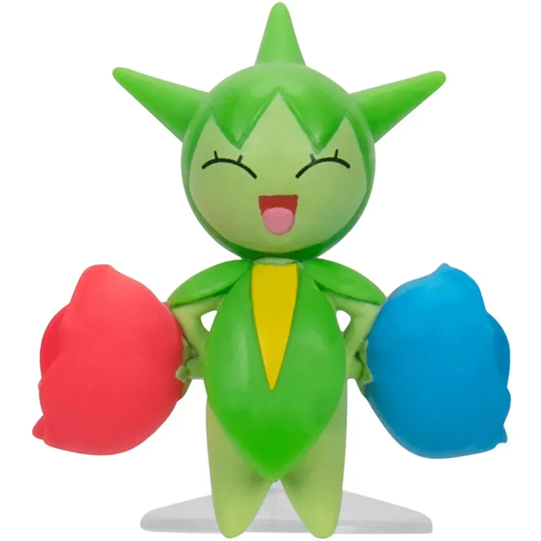 Pokémon - Grass-type Battle Pack Figure Set (Rowlet, Oddish, Roselia & Flapple) - Jazwares - Battle Ready Series - Image 10