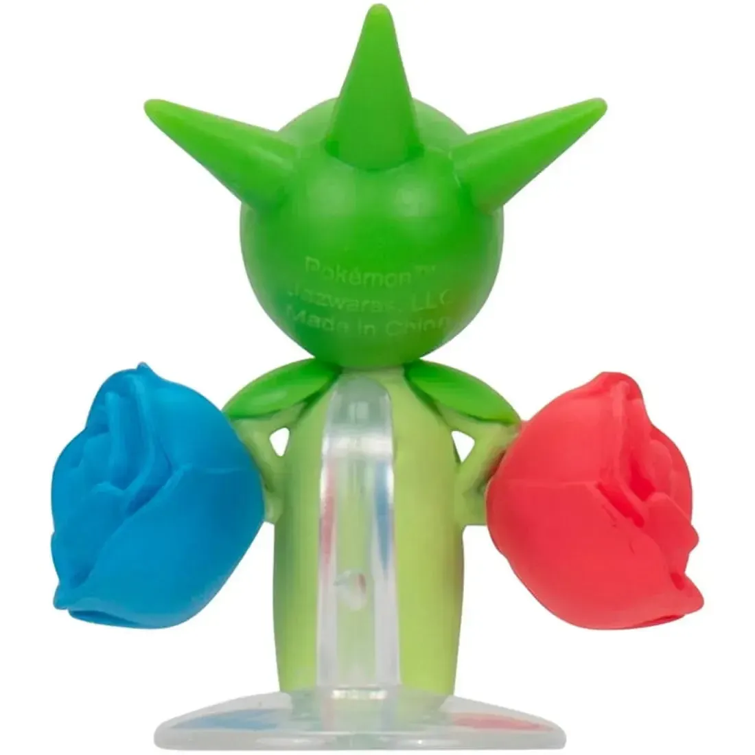 Pokémon - Grass-type Battle Pack Figure Set (Rowlet, Oddish, Roselia & Flapple) - Jazwares - Battle Ready Series - Image 11