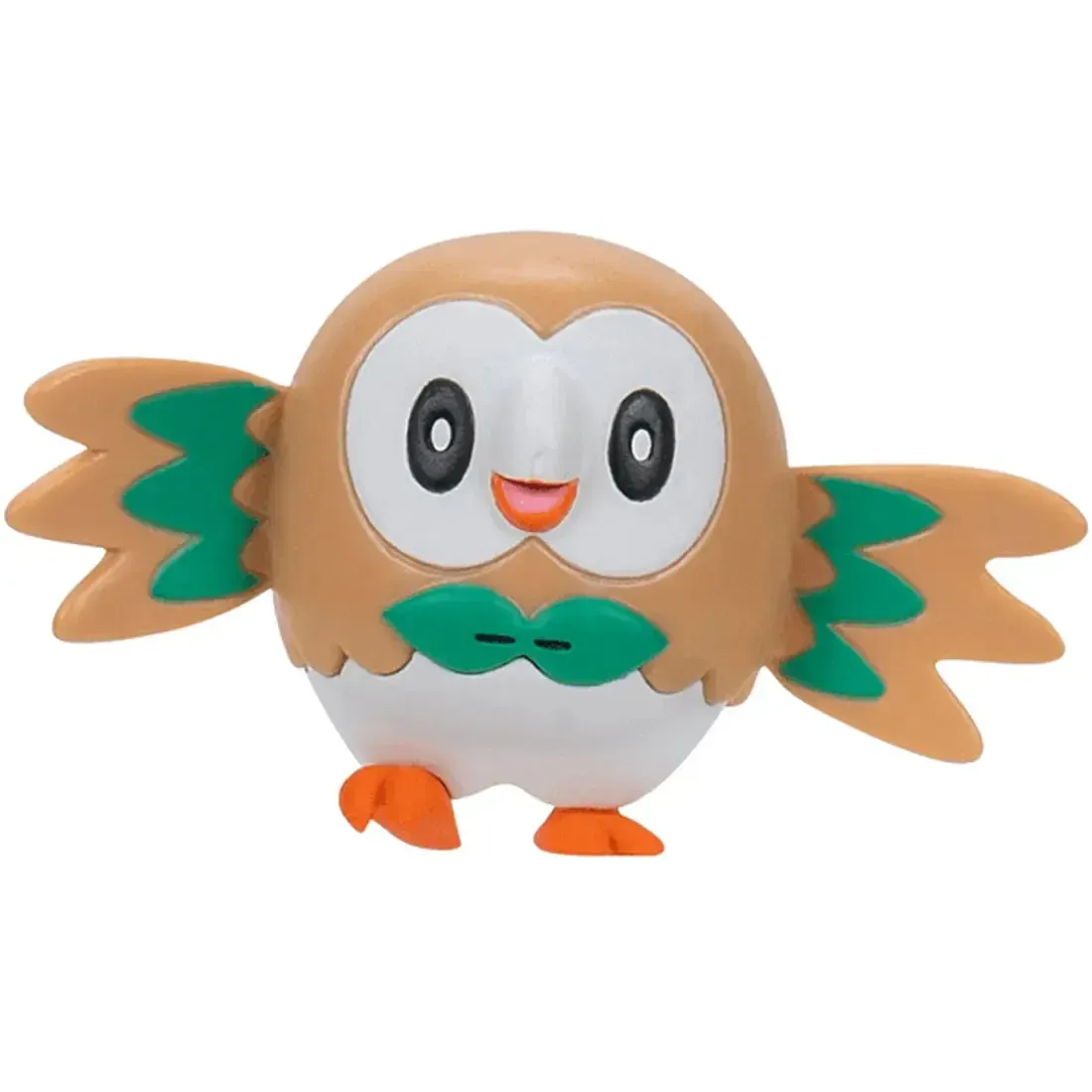 Pokémon - Grass-type Battle Pack Figure Set (Rowlet, Oddish, Roselia & Flapple) - Jazwares - Battle Ready Series - Image 4