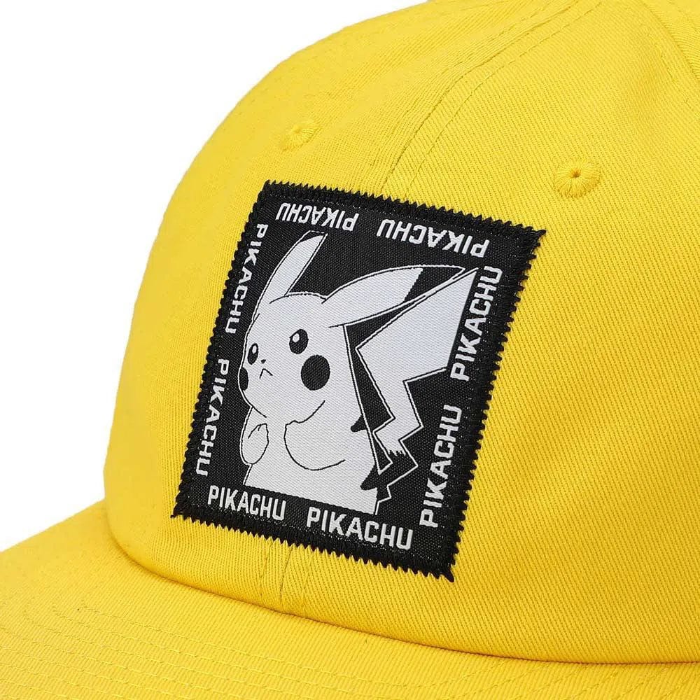 Pokémon - Pikachu #025 Patch Hat (Yellow, Woven, Flat Bill) - Bioworld - Image 5