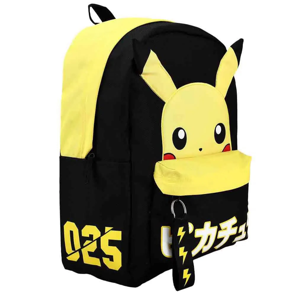 Pokémon - Pikachu Keychain Pull Backpack (Webbed) - Bioworld - Image 3