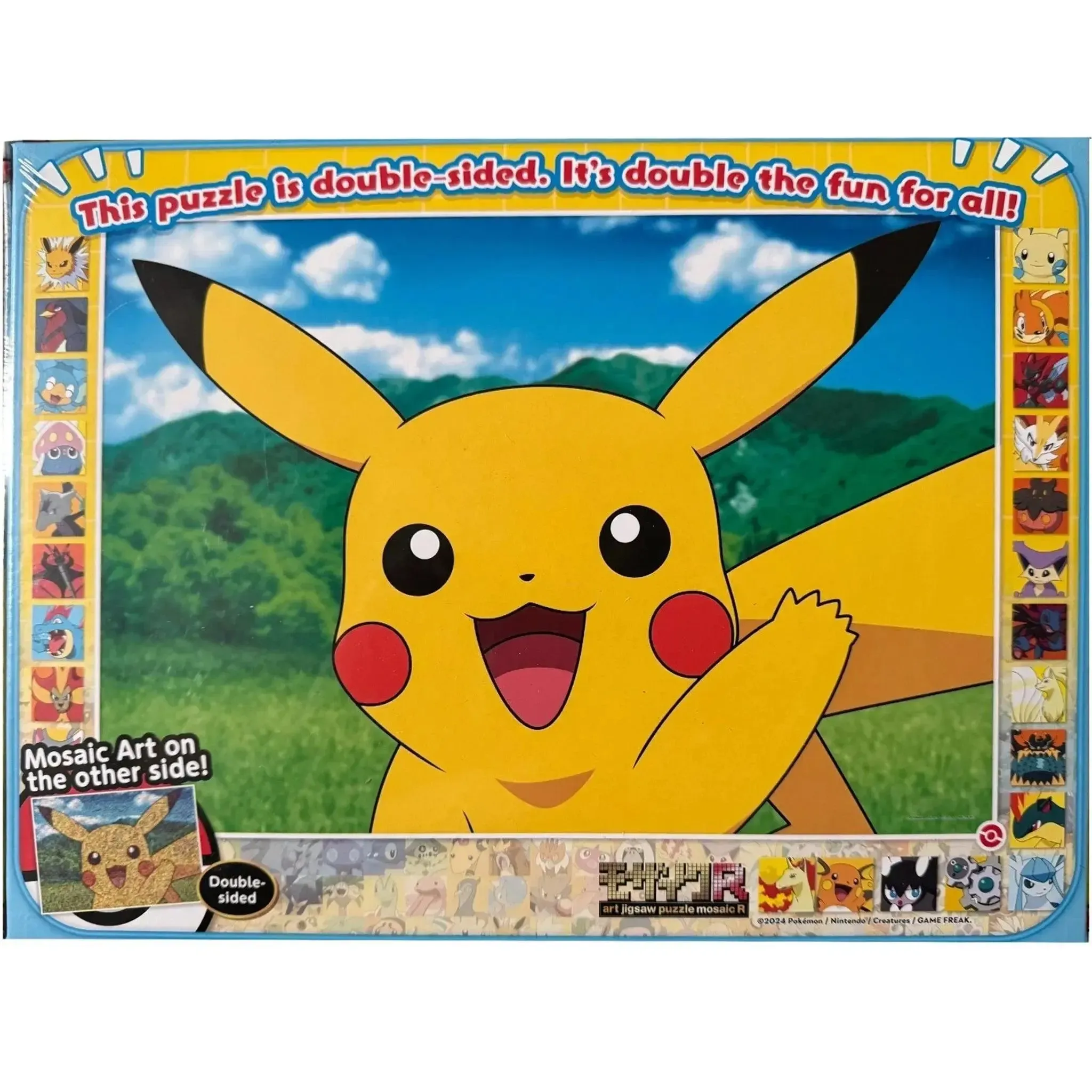 Pokémon - Pikachu Mosaic Art Jigsaw Puzzle (500 Pieces) - Ensky - Image 2