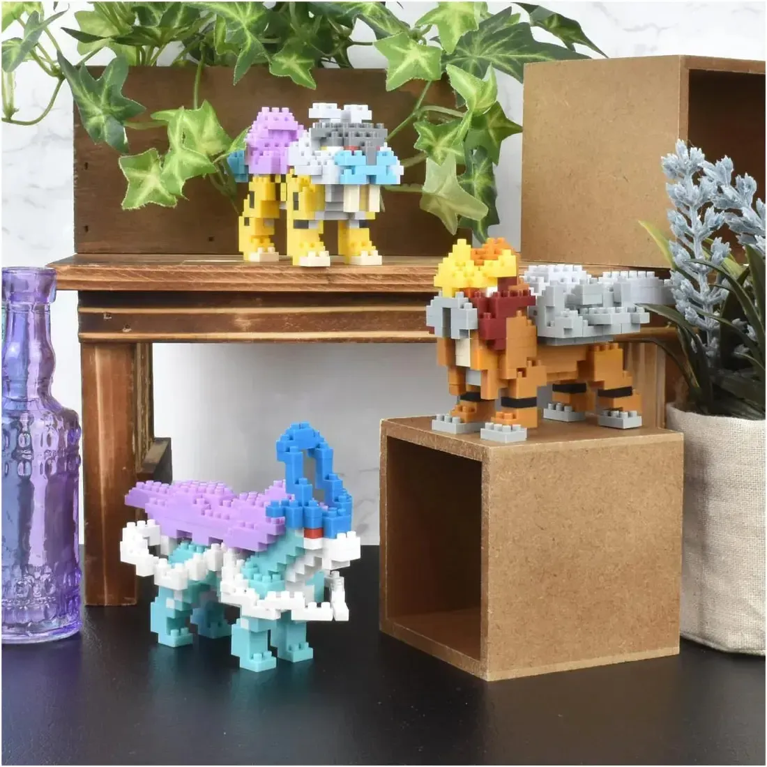 Pokémon - Raikou Figure Building Set - Nanoblock (089) - Image 6