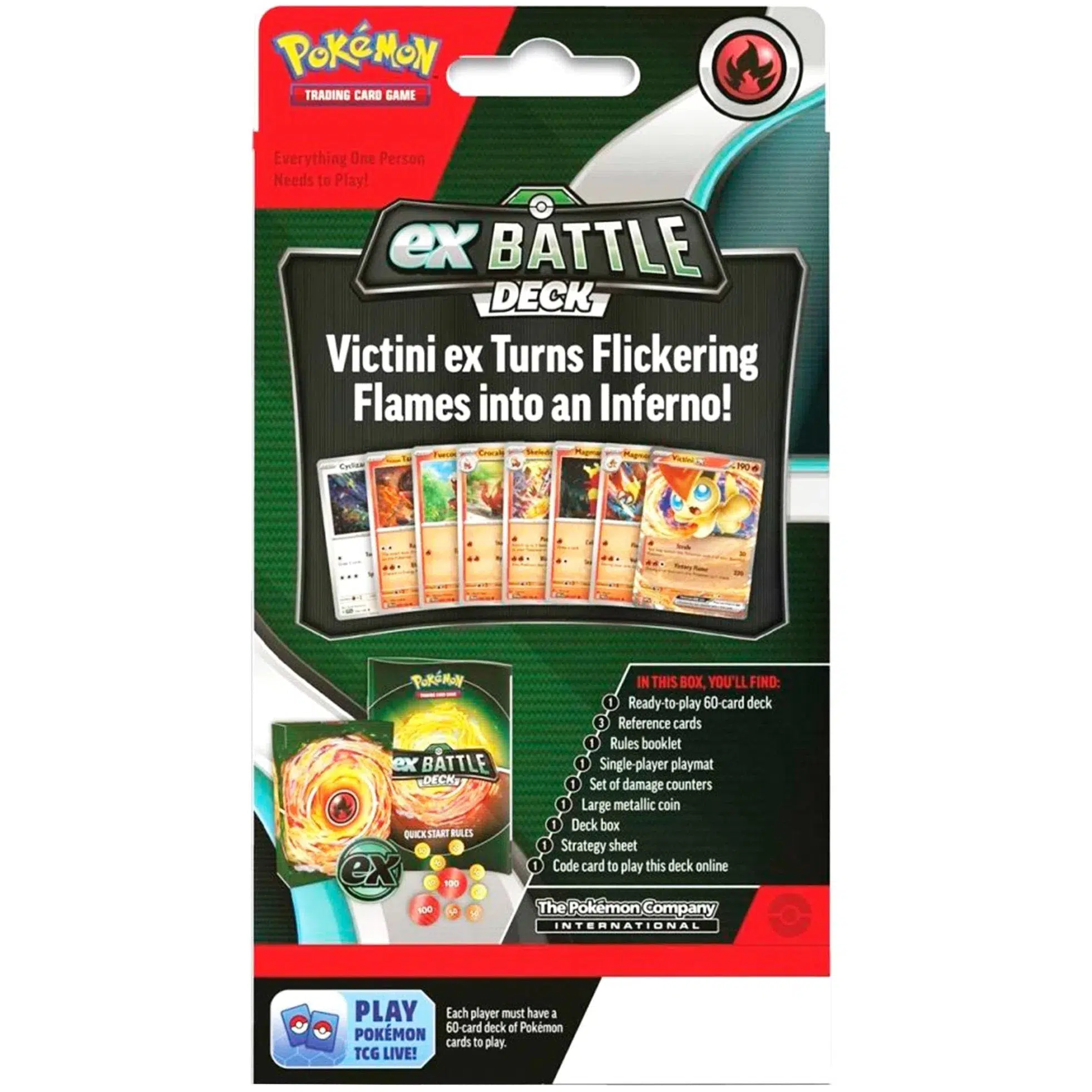 Pokémon TCG [ex Battle] - Victini ex Battle Deck - The Pokémon Company International - Image 4