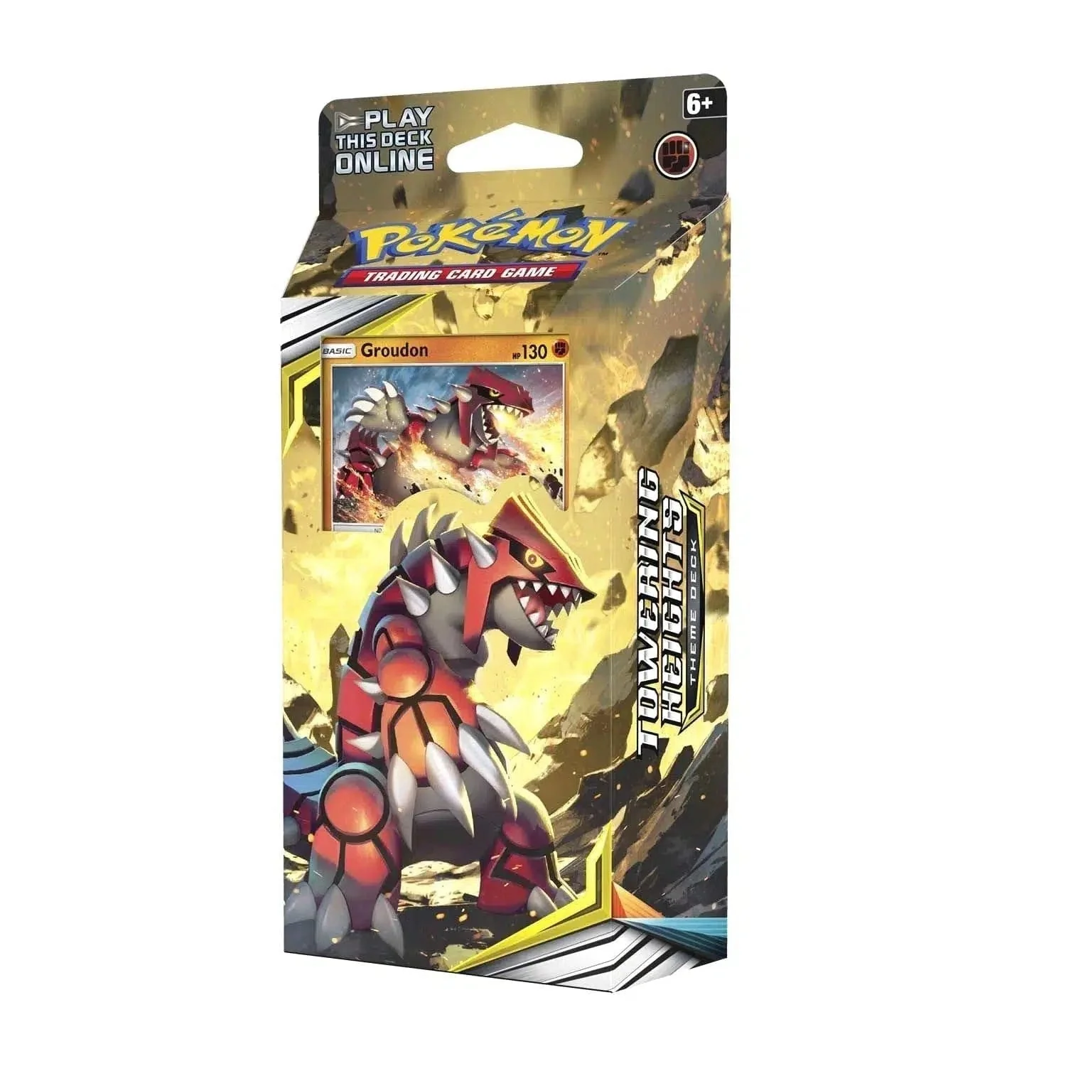 Pokémon TCG [Sun & Moon: Cosmic Eclipse] - Towering Heights Theme Deck (Groudon) - Image 4