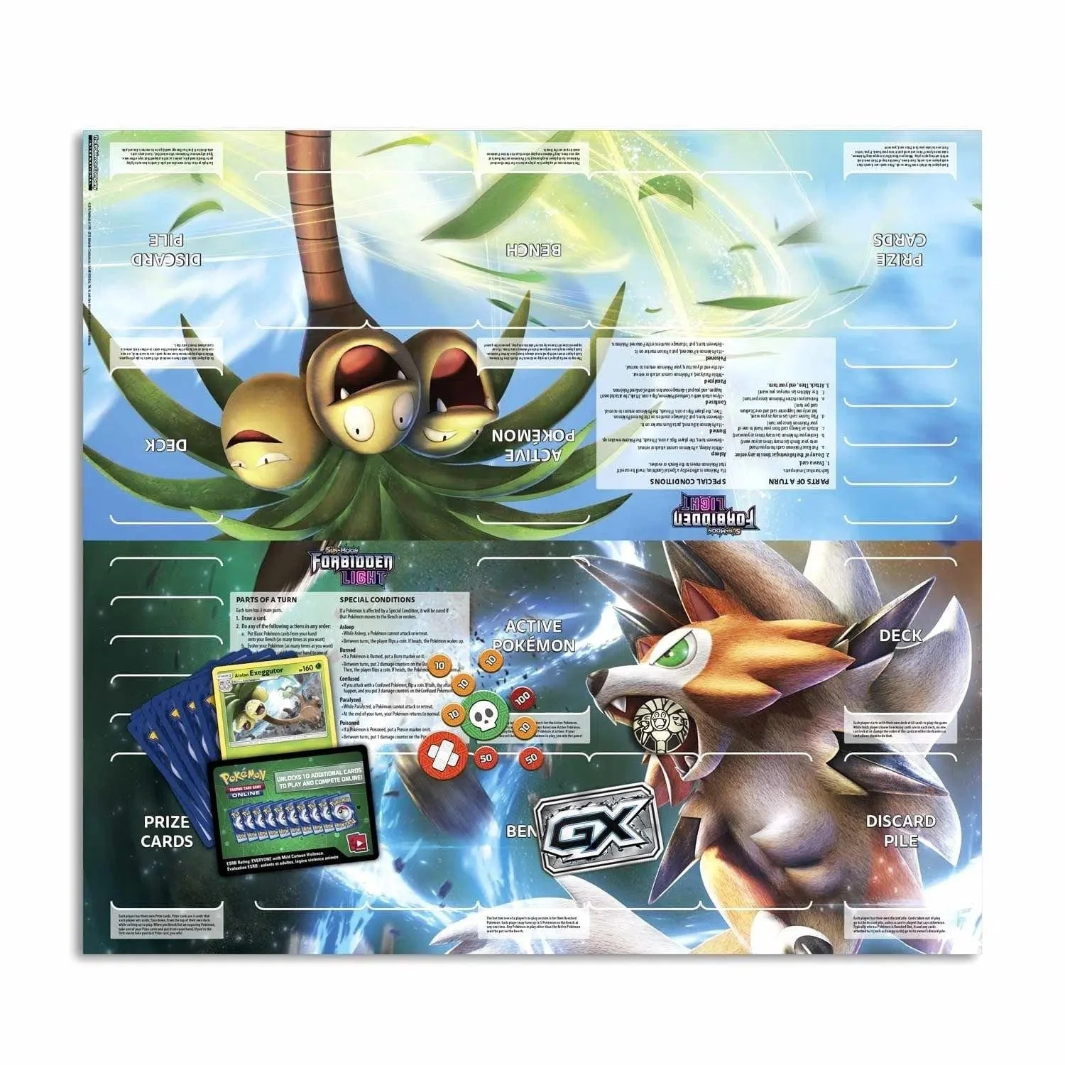 Pokémon TCG [Sun & Moon: Forbidden Light] - Tropical Takedown Theme Deck (Alolan Exeggutor) - Image 5