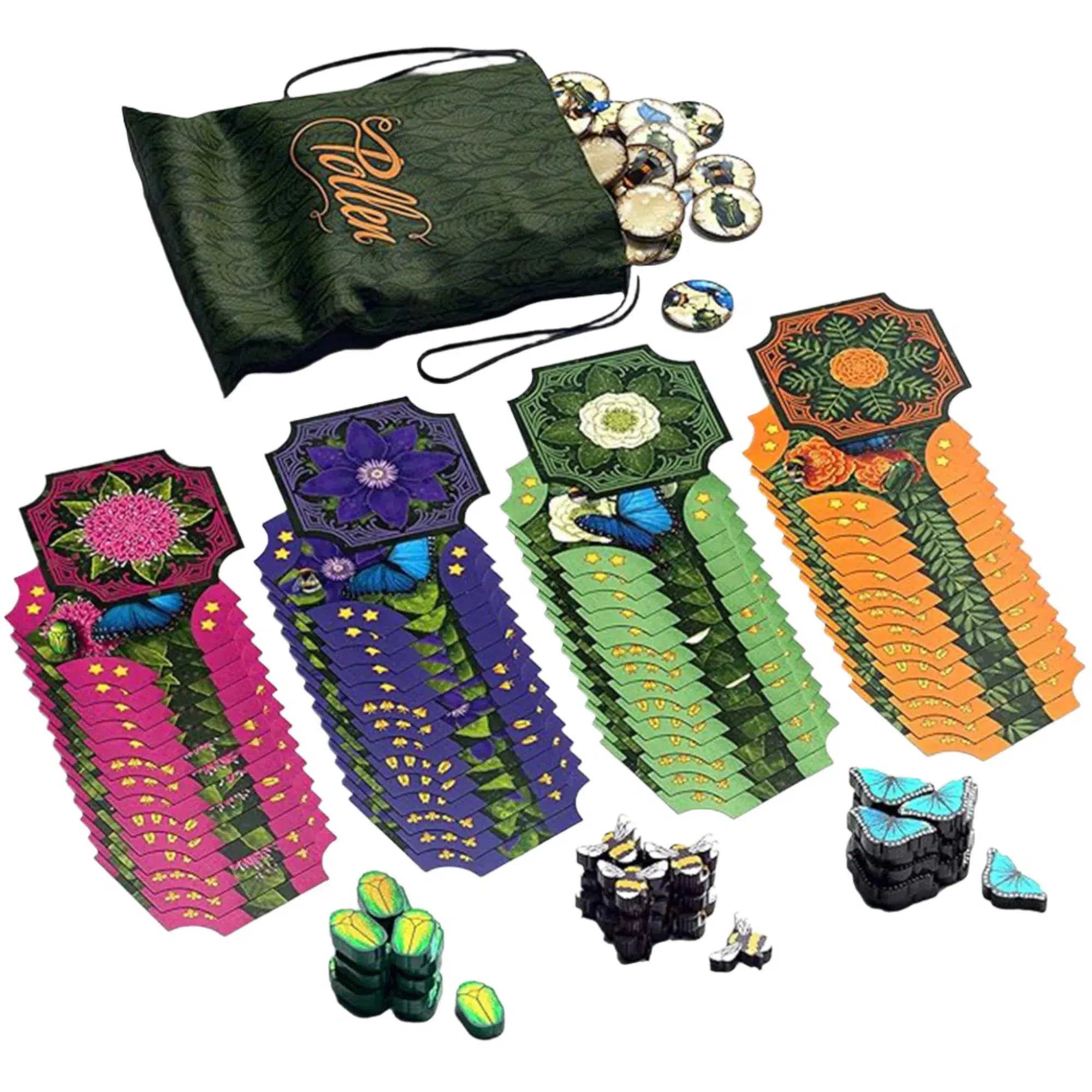 Pollen - Tile Placement Nature Board Game for Family, Adults, and Children (2-4 Players, Ages 11+) - Allplay - Image 2