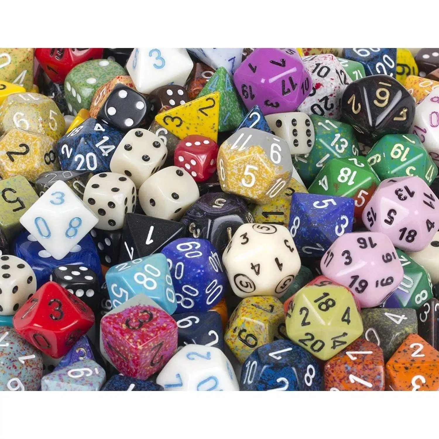 Pound-O-Dice - Random Assortment of Dice Set (1 lb) - Chessex - Image 3