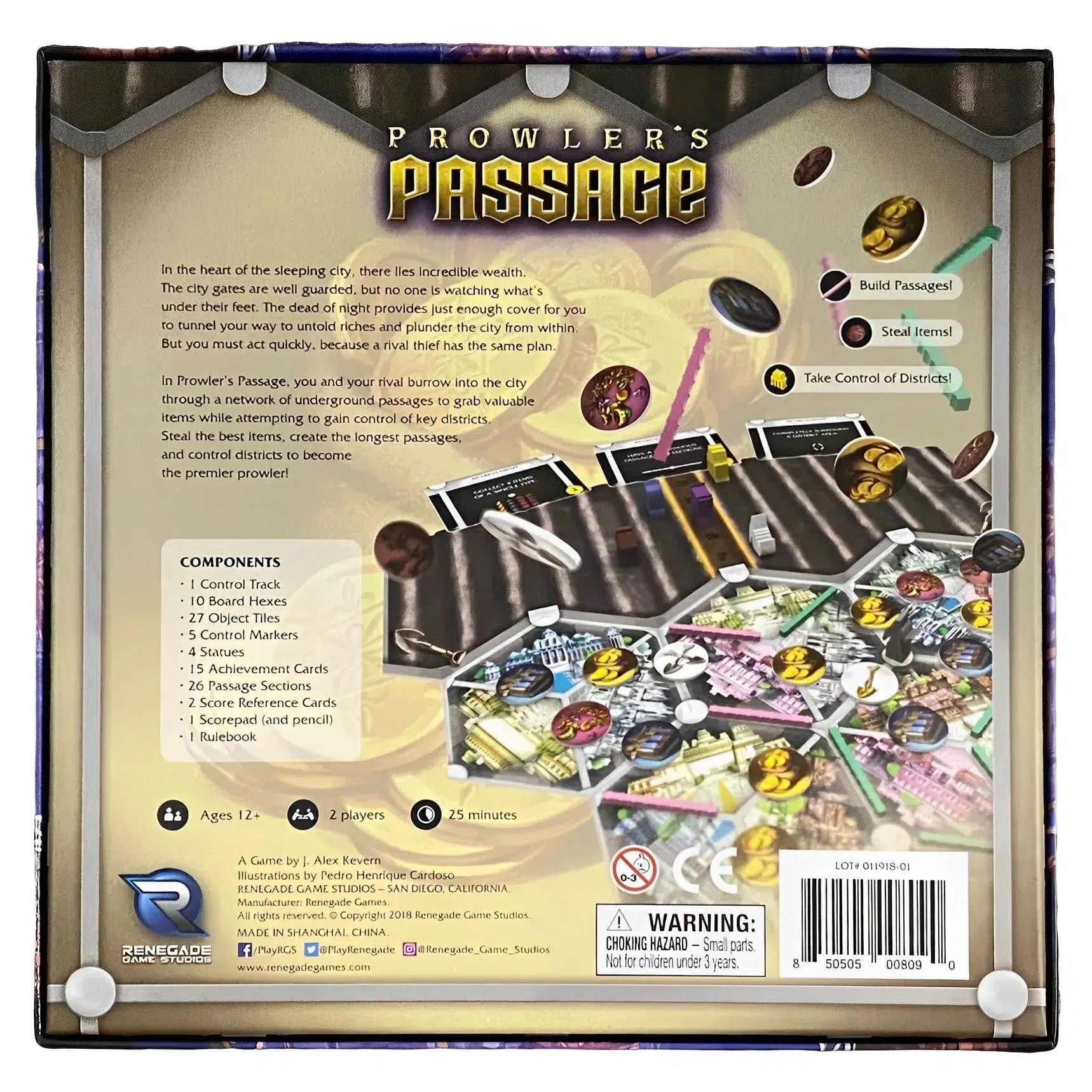 Prowler's Passage - Board Game - Renegade Game Studios - Image 5