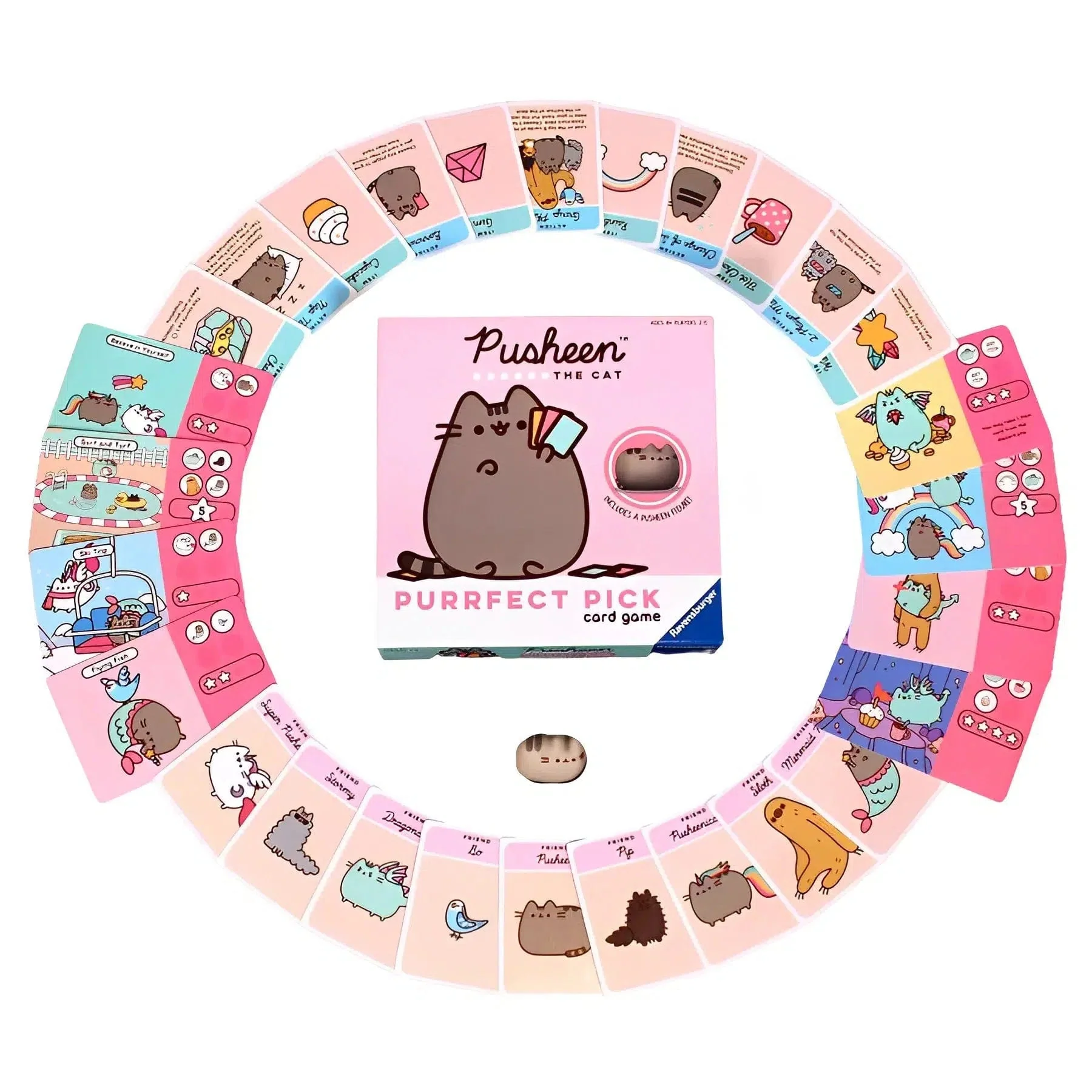 Pusheen Purrfect Pick - Card Game - Ravensburger - Image 2