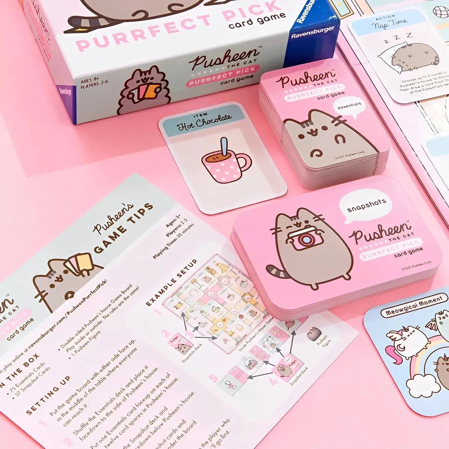 Pusheen Purrfect Pick - Card Game - Ravensburger - Image 6