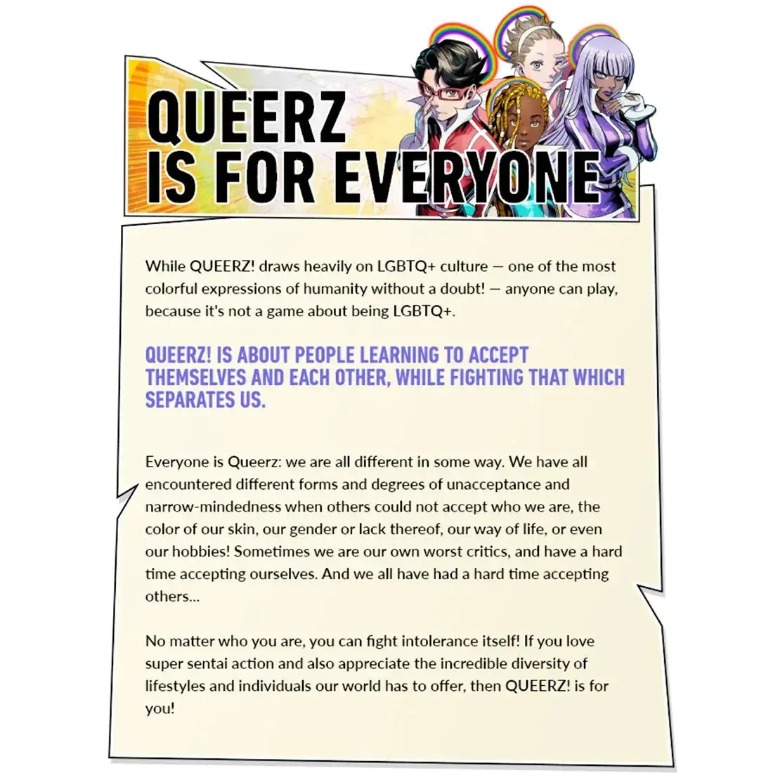 QUEERZ! Adventure Anthology - Tabletop Role-Playing Game Expansion - Japanime Games - Image 2