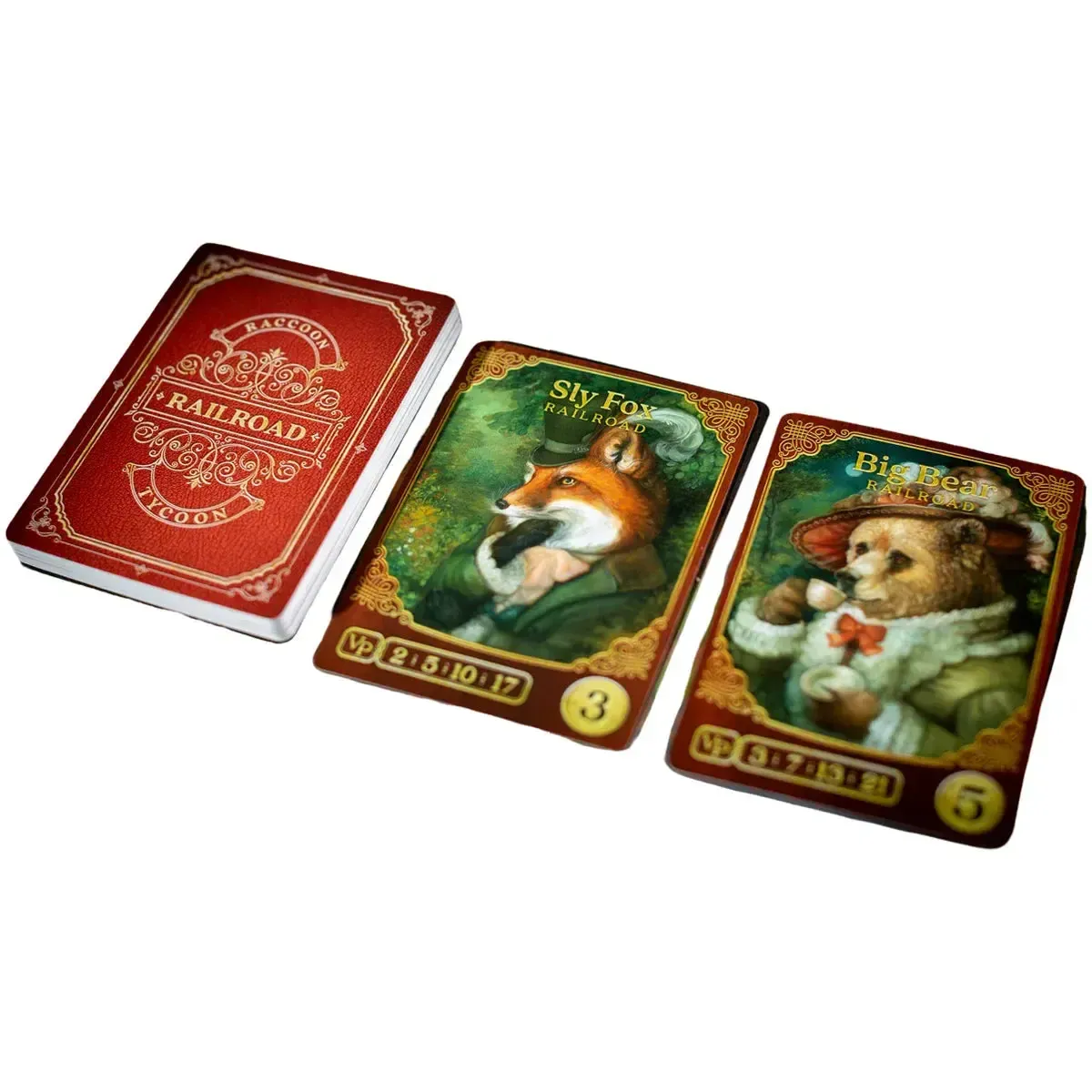 Raccoon Tycoon - Economic Animals Board Game for Family, Adults, and Children (2-5 Players, Age 8+) - University Games [Forbidden Games] - Image 8