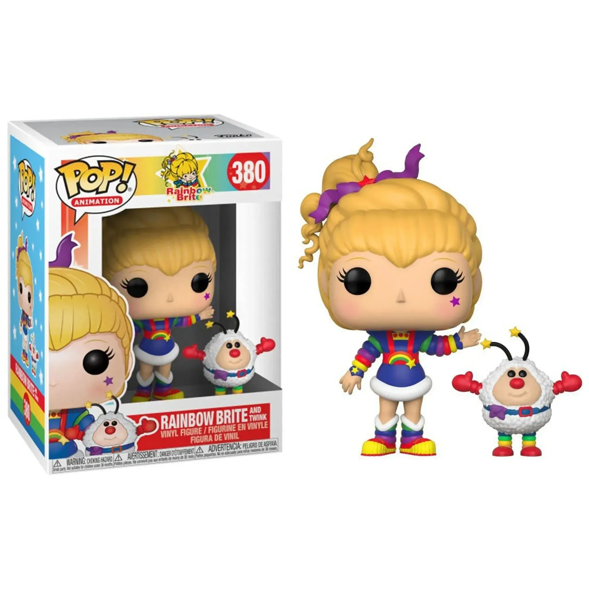 Rainbow Brite - Rainbow Brite and Twink Figure (3.75", Vinyl) - Funko - Pop! Animation Series (380) - (2018) - Image 3