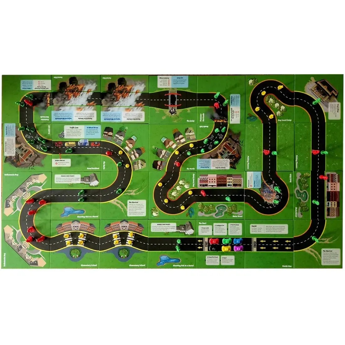 Road Kill Rally - Competitive Racing Board Game for Adults (3-6 Players, Ages 13+) - Z-Man Games - Image 4