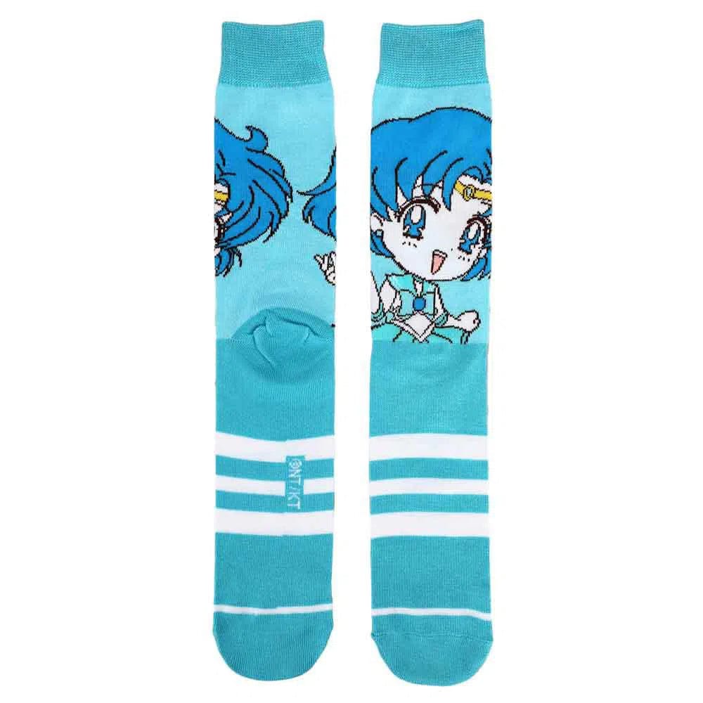 Sailor Moon - Sailor Guardians (Senshi) Striped Crew Socks (5 Pairs) - Bioworld - Image 5