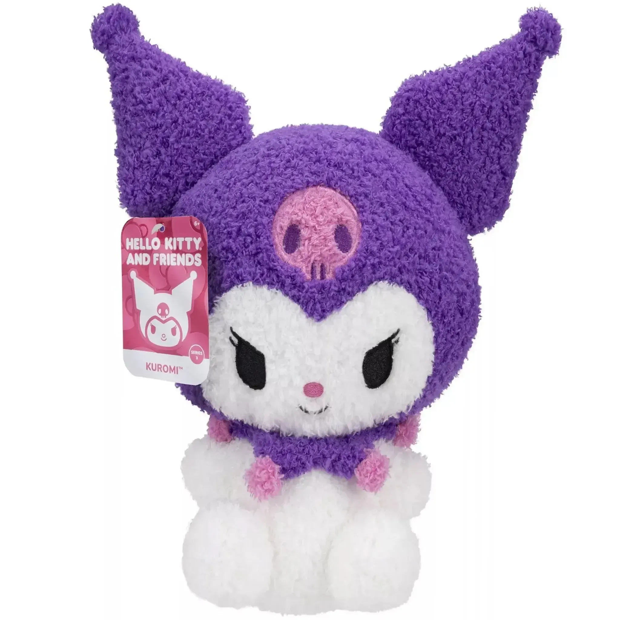 Sanrio: Hello Kitty & Friends - Kuromi Plush (10") - Jazwares - Series 3 - (2025)