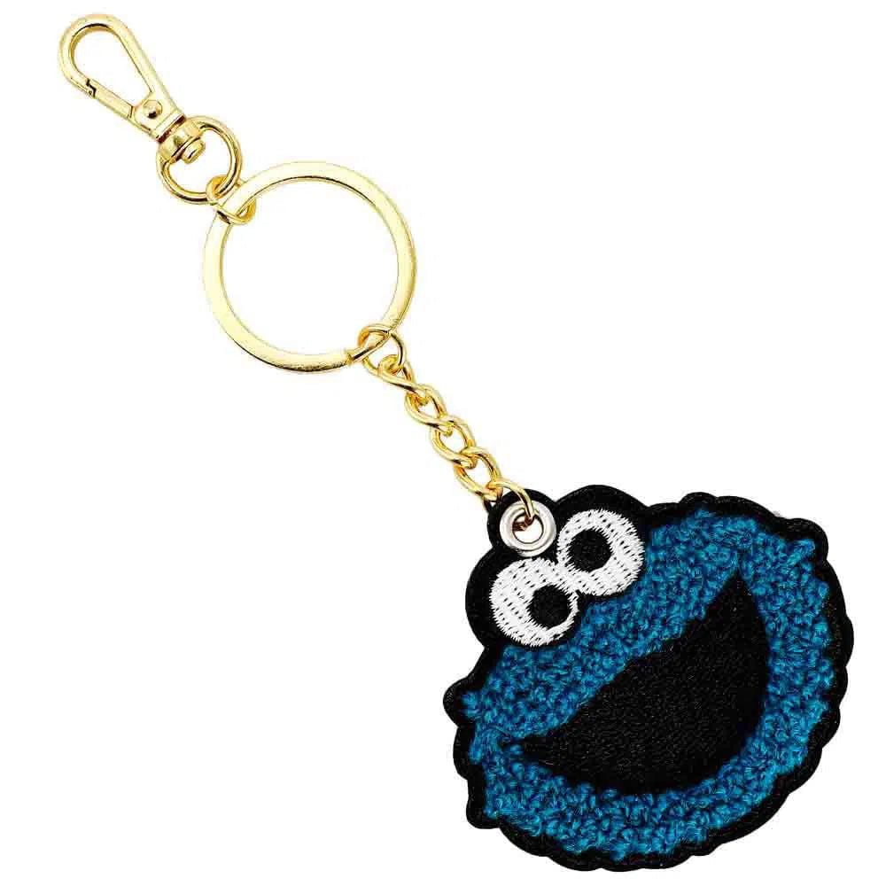 Sesame Street - Cookie Monster Patch Keychain - Bioworld - Image 2
