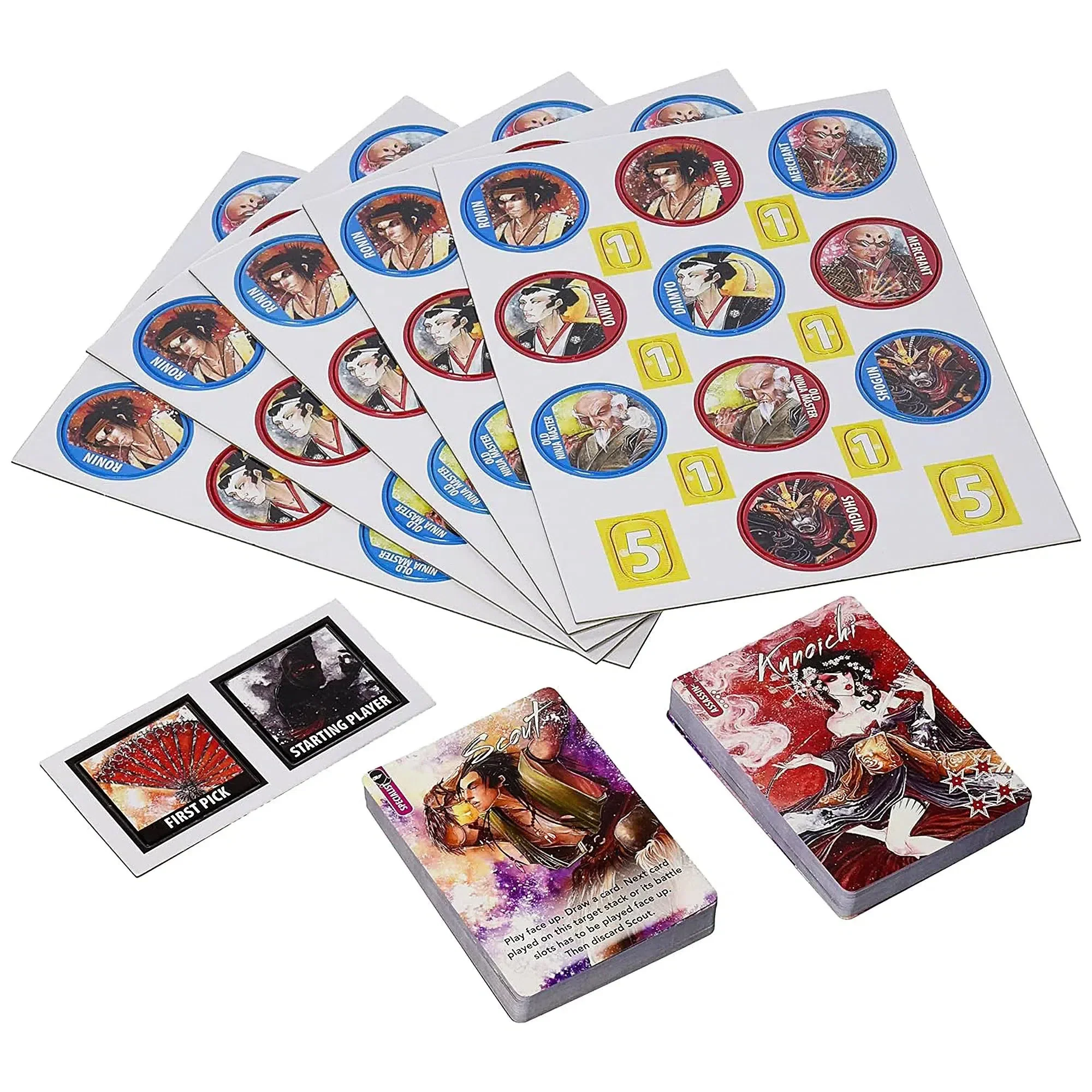 Shinobi Clans - Strategy War Card Game for Family, and Adults (3-5 Players, Ages 13+) - Posthuman Studios - Image 2