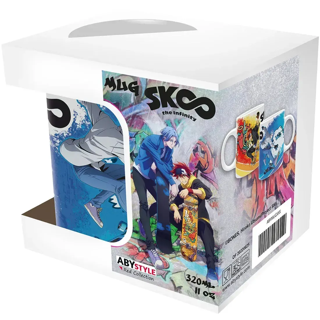 Sk8 The Infinity - Reki & Langa Mug (Ceramic, 11 oz.) - ABYstyle