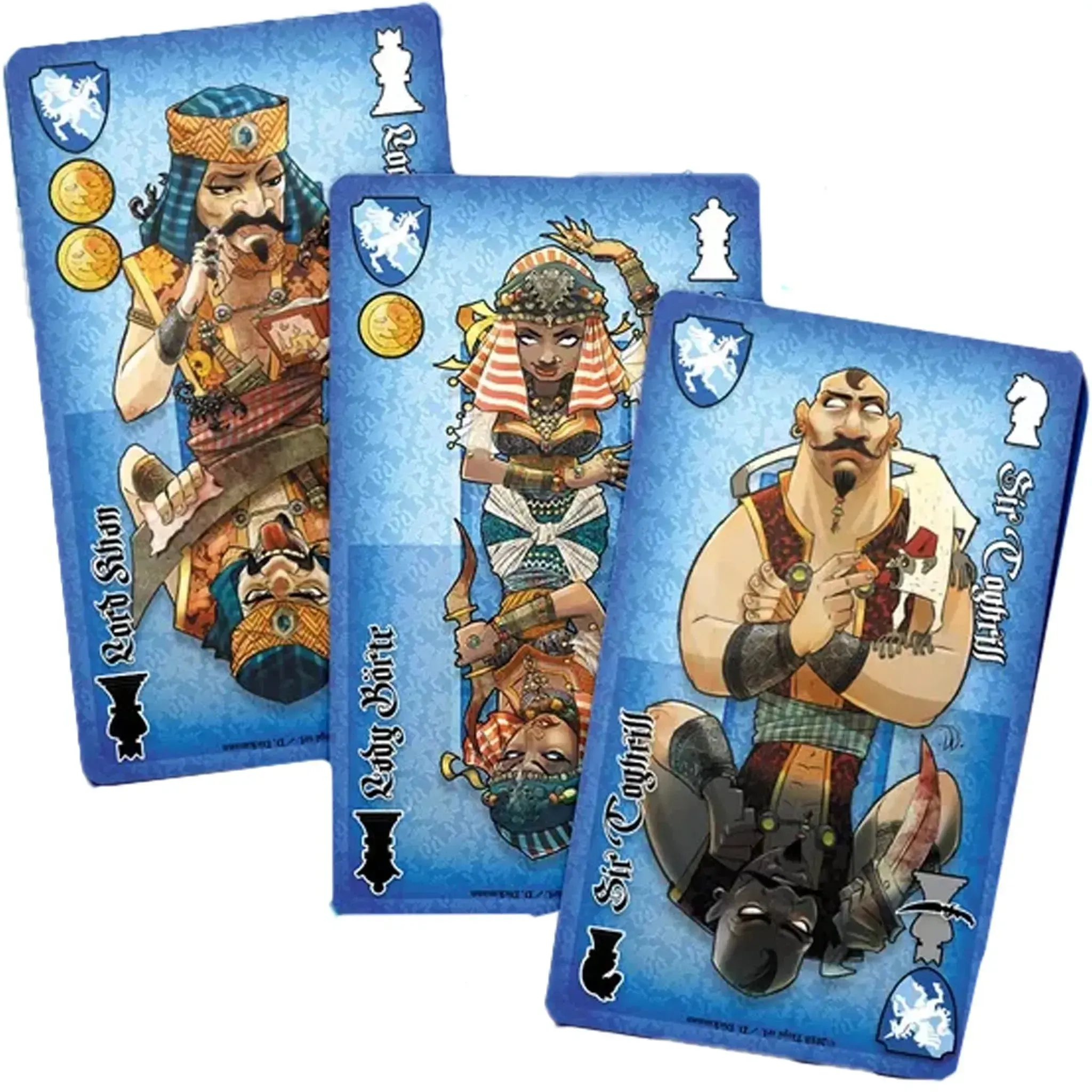 Smiles & Daggers - Medieval Competative Cooperative Card Game for Children, Family & Adults (3-6 Players, Ages 10+) - Giochi Uniti - Image 4