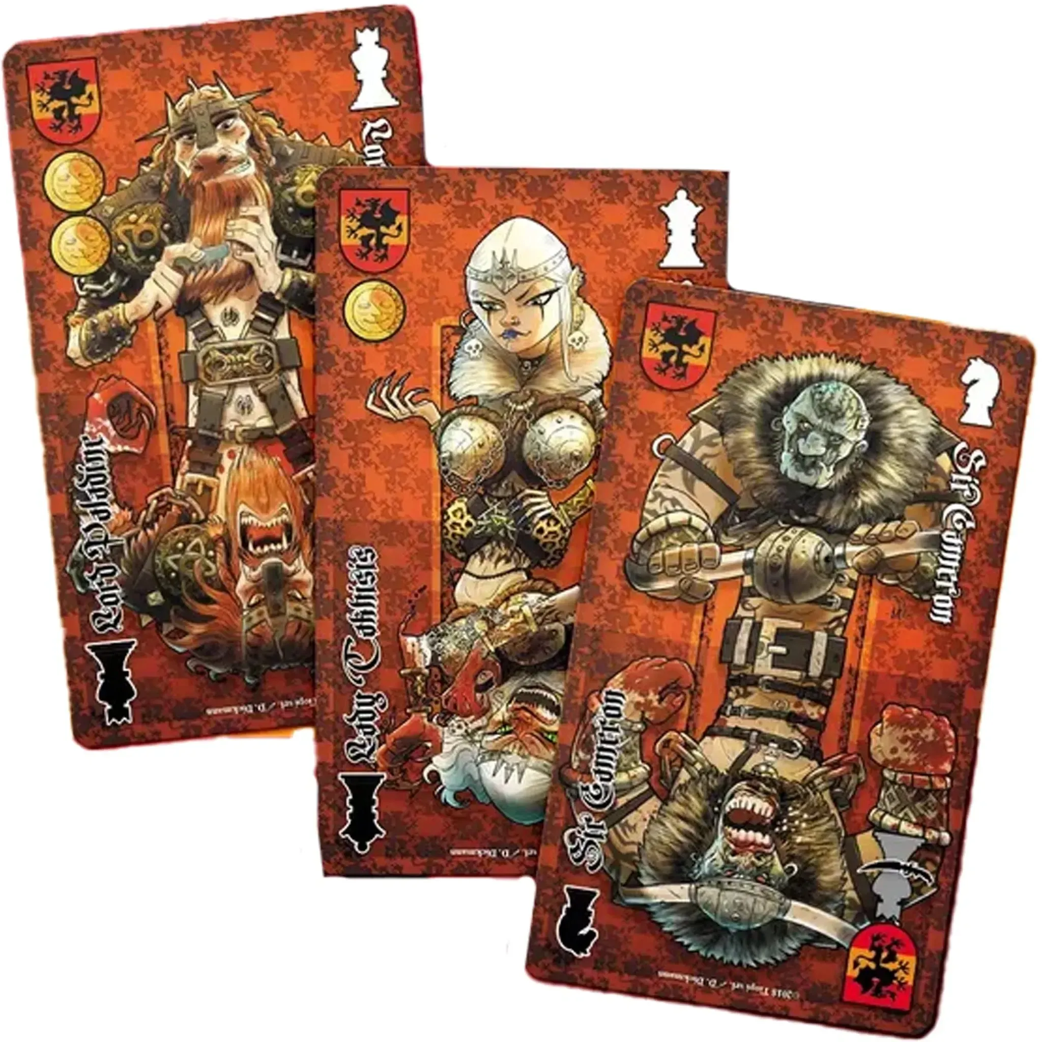 Smiles & Daggers - Medieval Competative Cooperative Card Game for Children, Family & Adults (3-6 Players, Ages 10+) - Giochi Uniti - Image 5