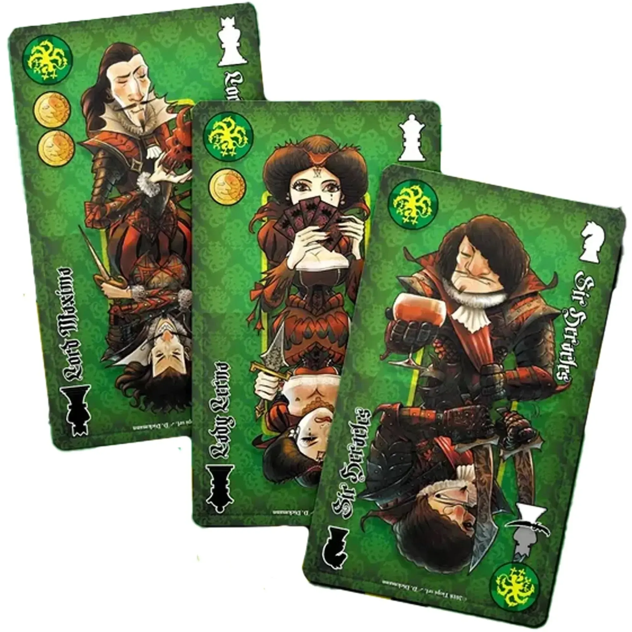 Smiles & Daggers - Medieval Competative Cooperative Card Game for Children, Family & Adults (3-6 Players, Ages 10+) - Giochi Uniti - Image 6