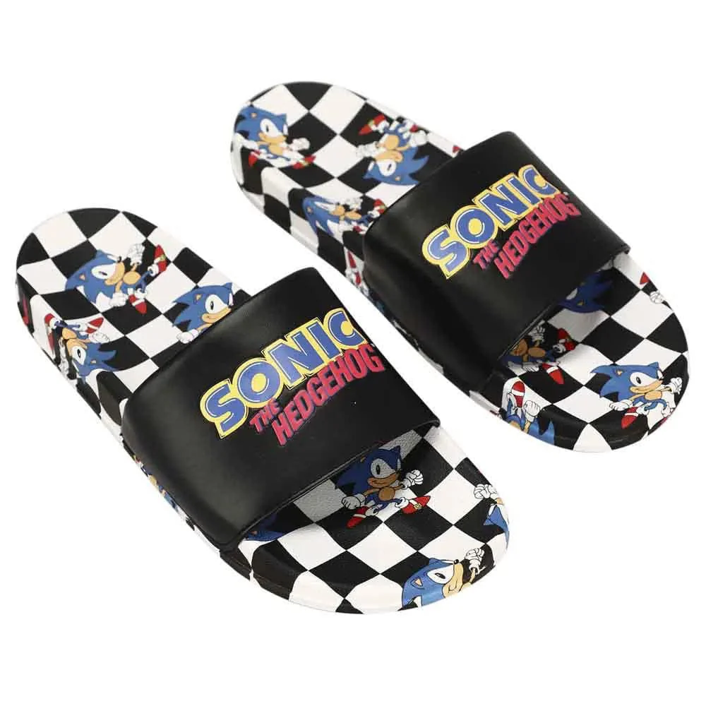 Sonic the Hedgehog - Athletic Slide Sandals - Bioworld - Image 3