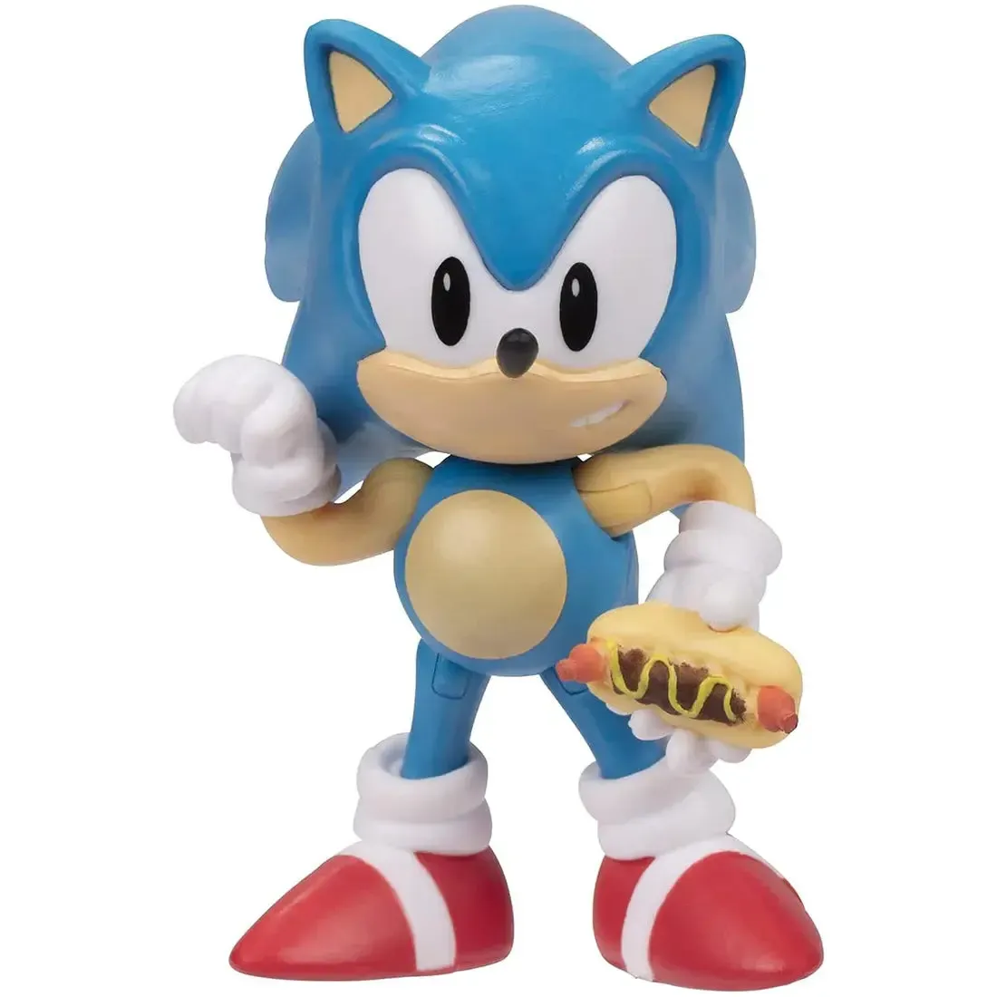 Sonic The Hedgehog - Classic Sonic with Chili Dog Action Figure (2.5") - Jakks Pacific - Image 2