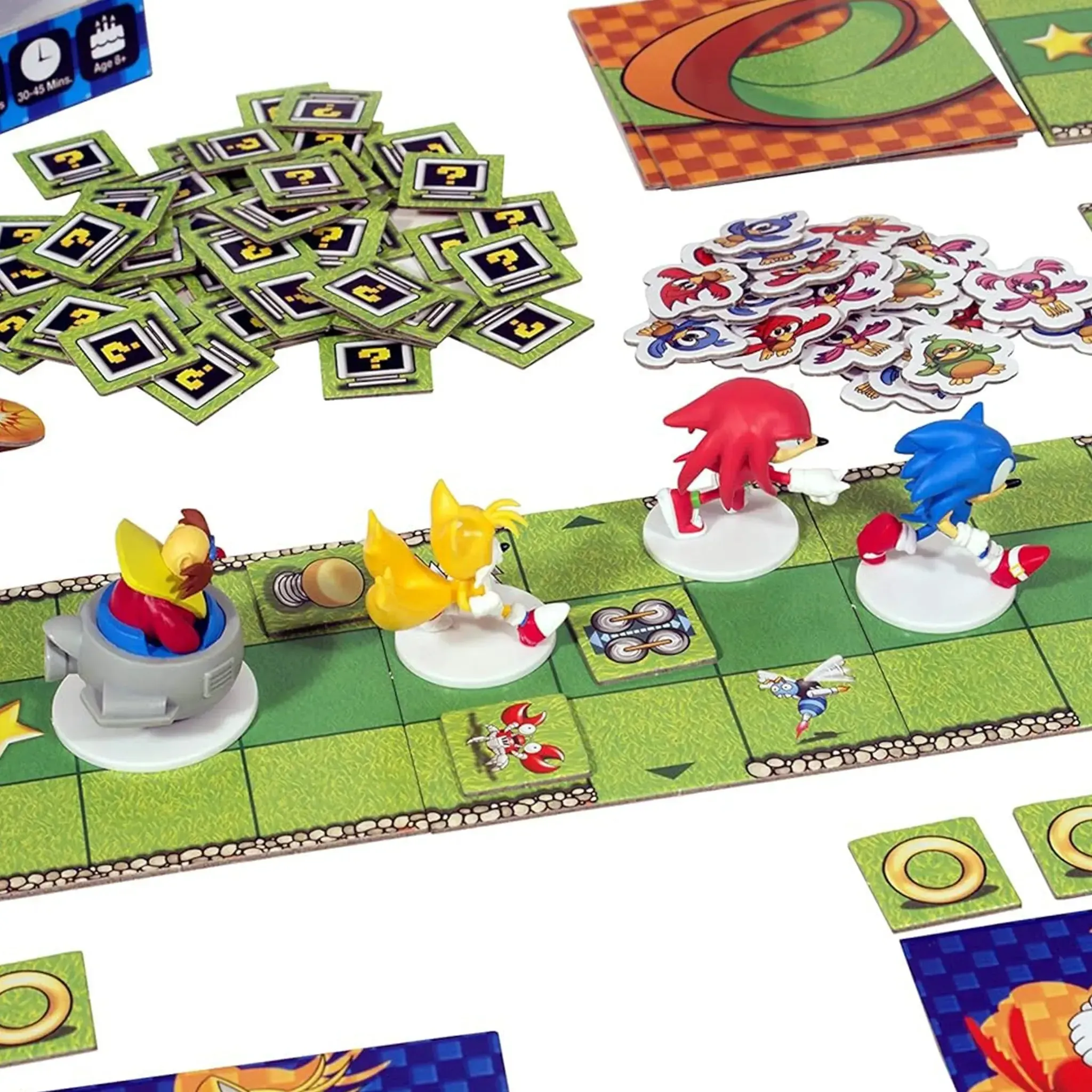 Sonic the Hedgehog: Crash Course - Action/Adventure Racing Board Game for Family, Adults, and Children (2-4 Players, Ages 8+) - IDW Games - Image 6