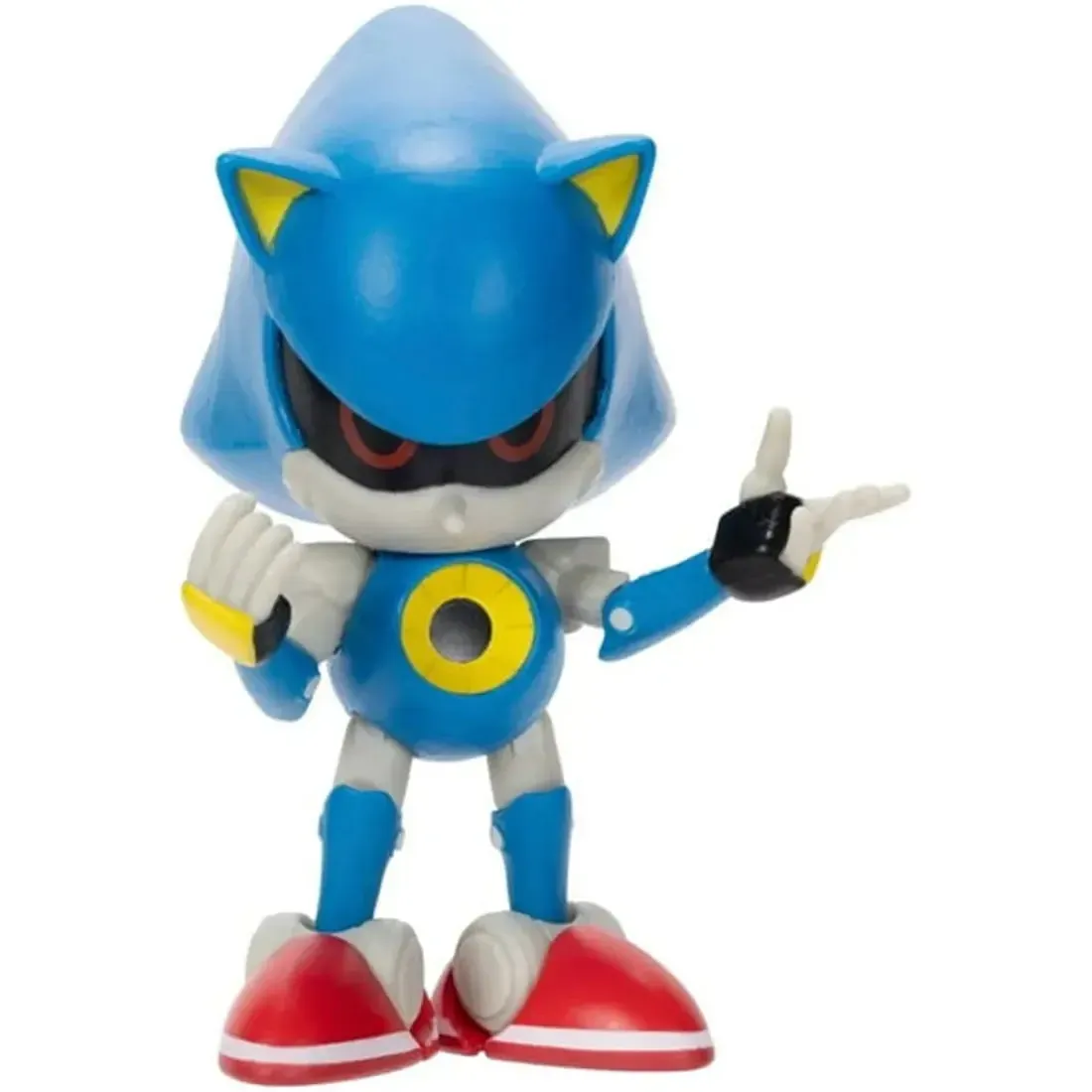 Sonic The Hedgehog - Metal Sonic with Goal Post Sign Action Figure (4") - Jakks Pacific - Image 6