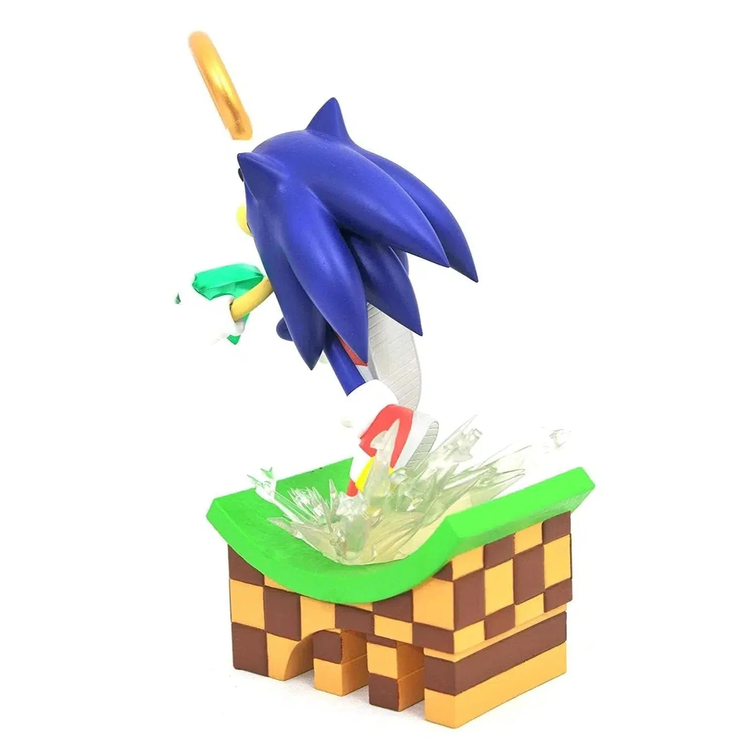 Sonic the Hedgehog - Sonic with Gold Ring Figure - Diamond Select Toys - Gallery Diorama Series - Image 2